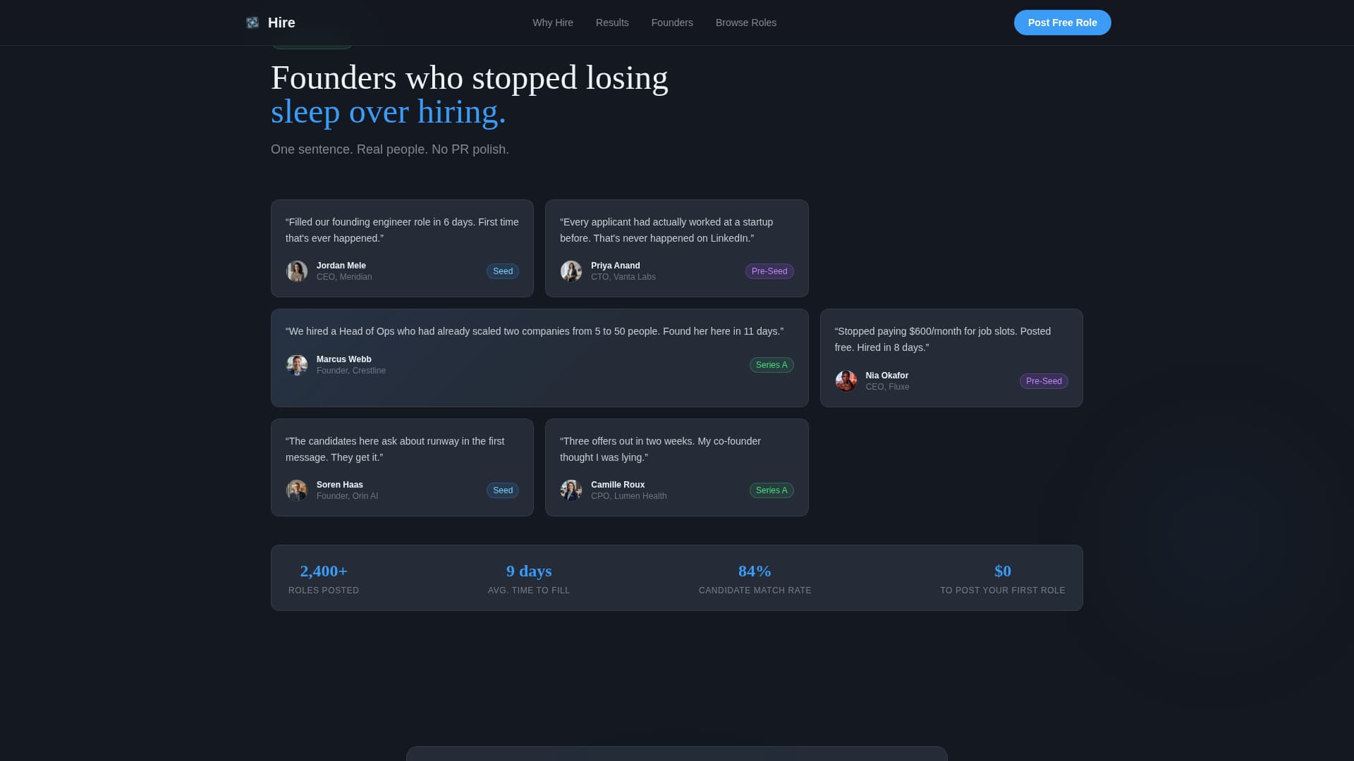 Startup Digital Presence Careers Website Template