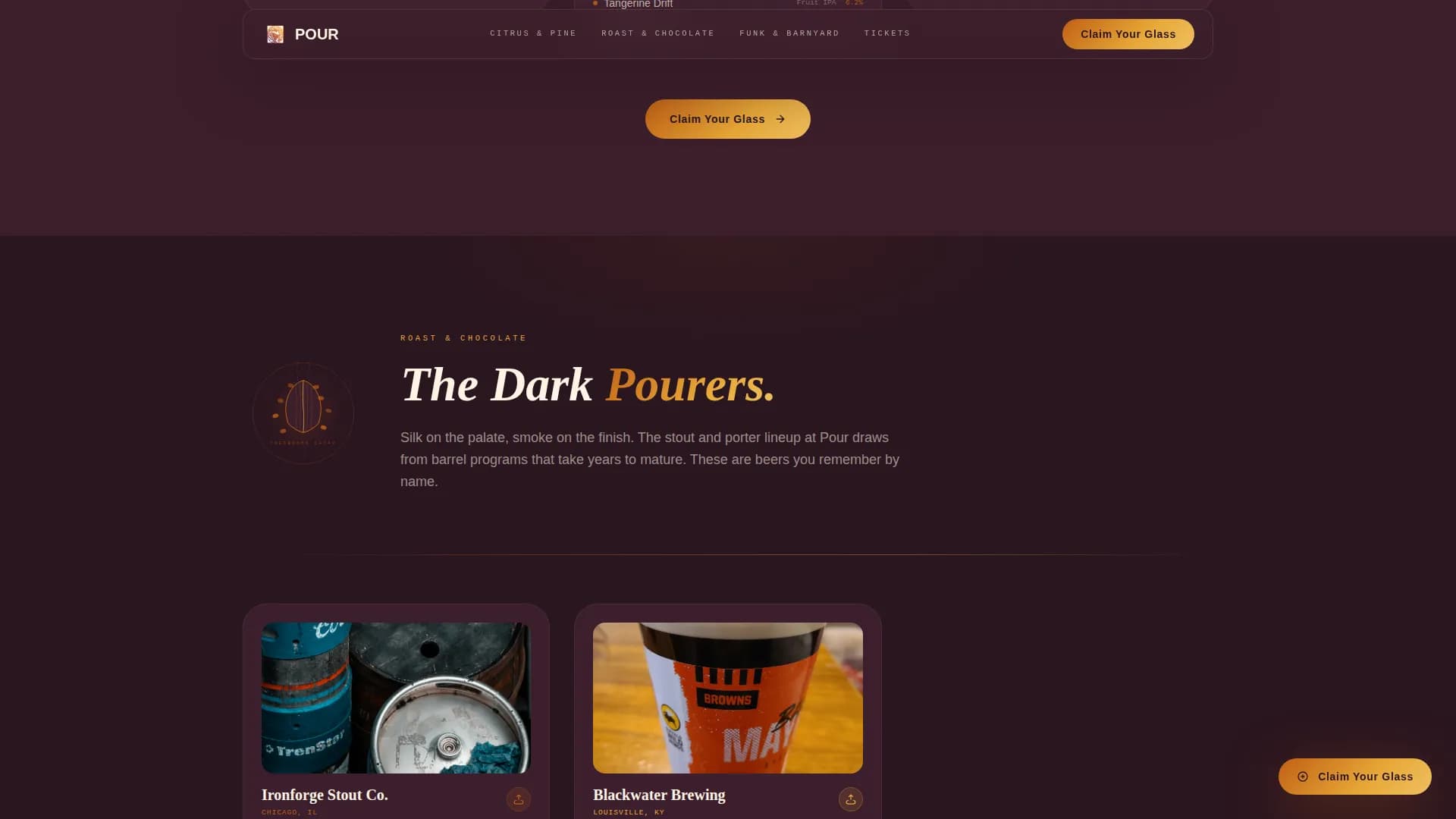 Fest — Dynamic Brewery Event Landing Page Template