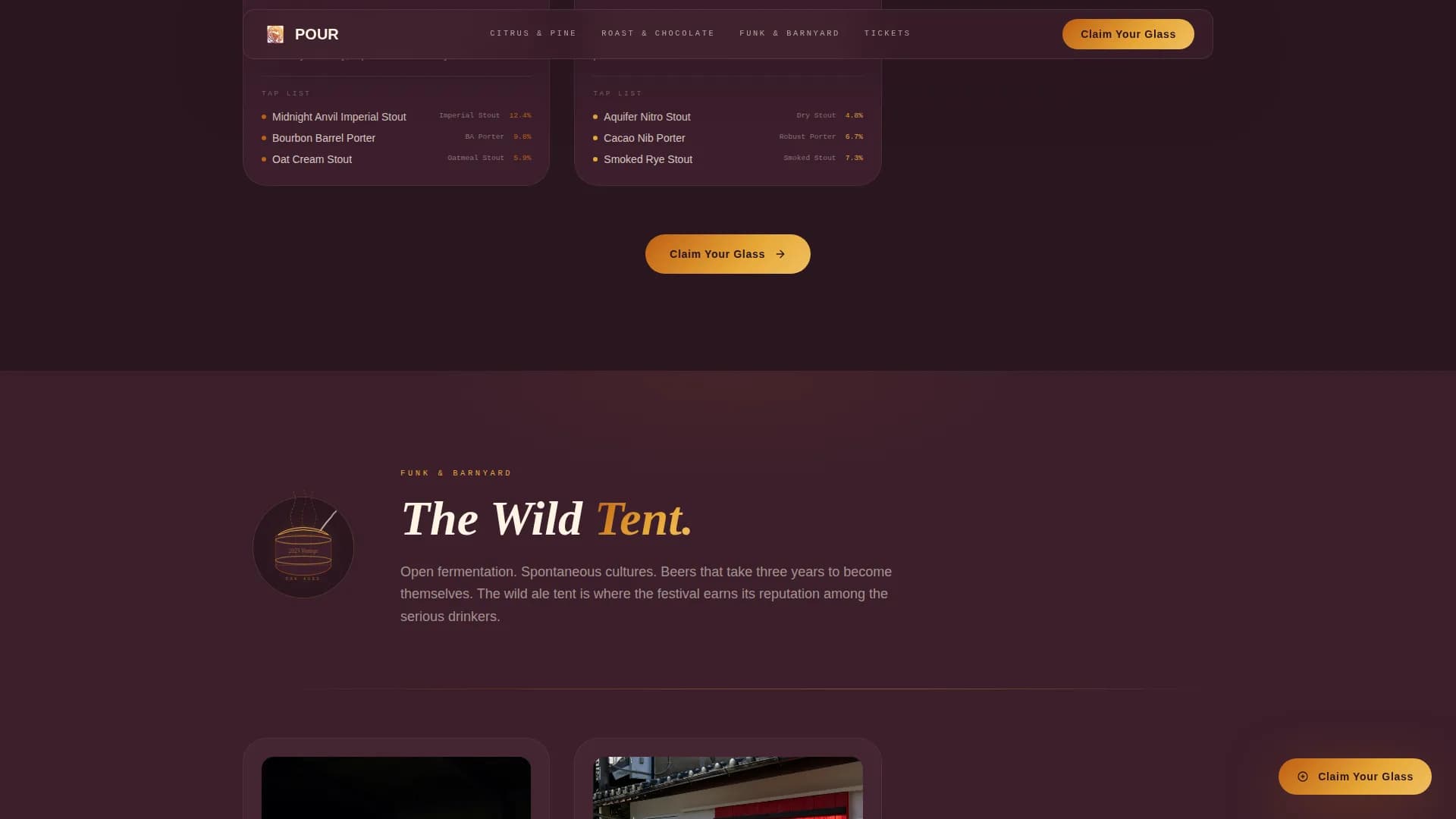 Fest — Dynamic Brewery Event Landing Page Template