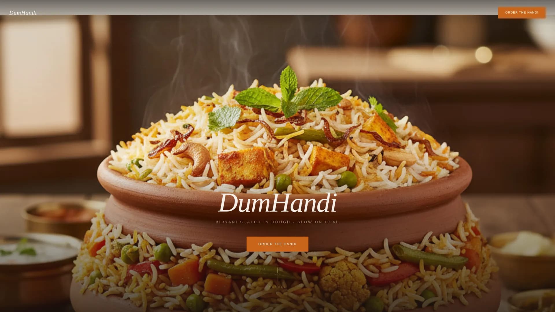 Simmer — Slow Cooked Cuisine Landing Page Template