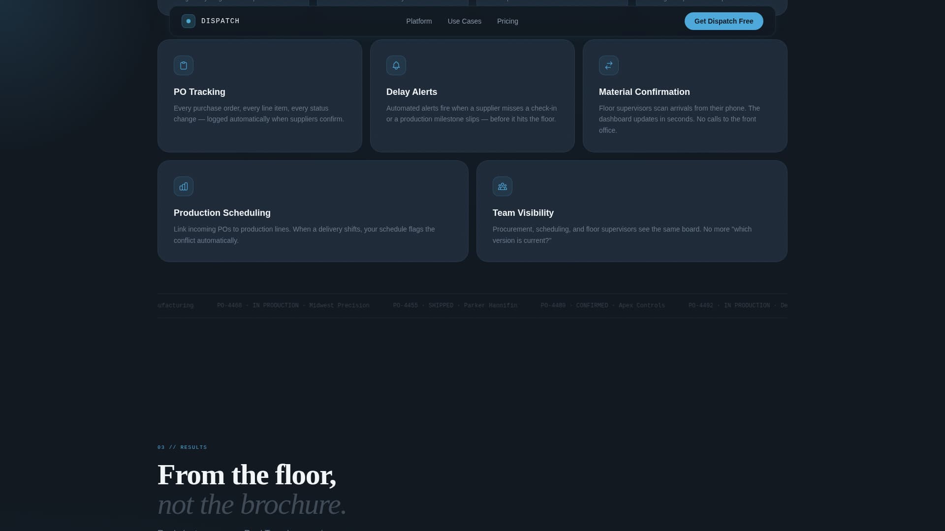 Manufacturing Software Reviews Website Template