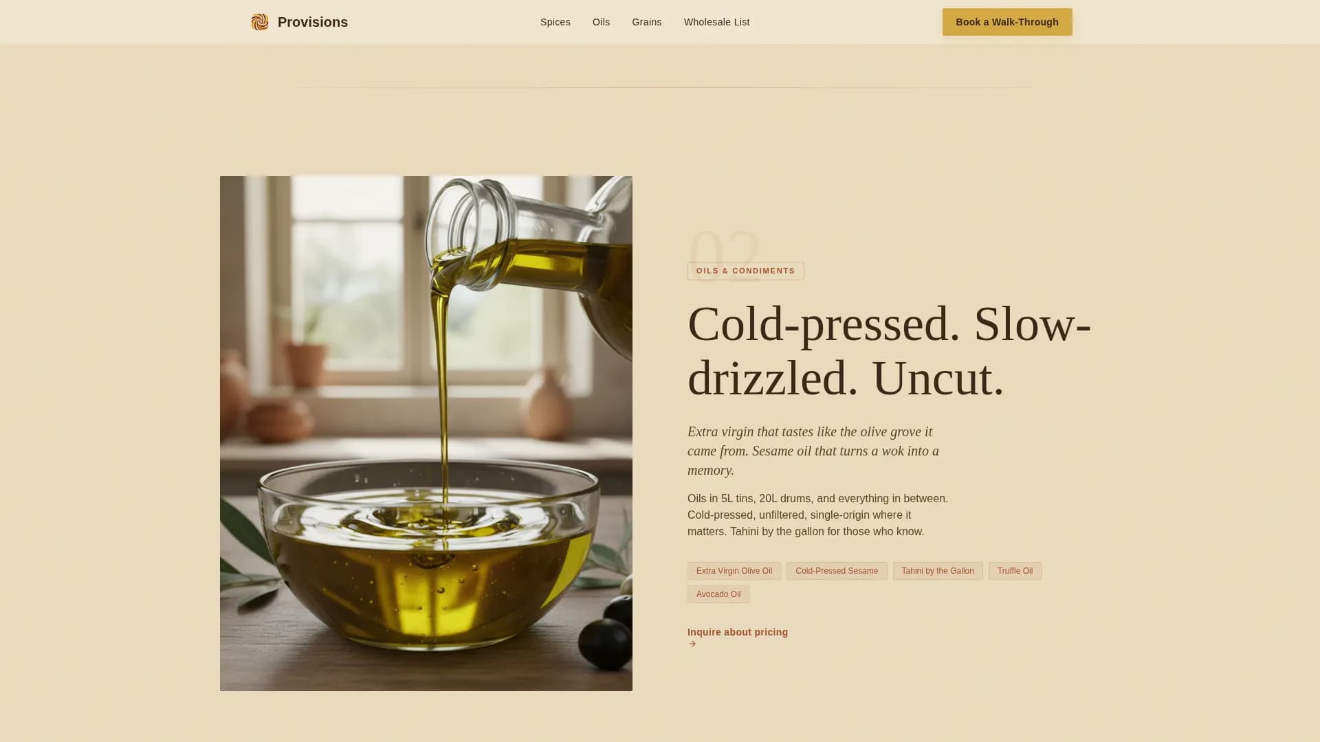 Grocery & Food Retail Booking Website Template