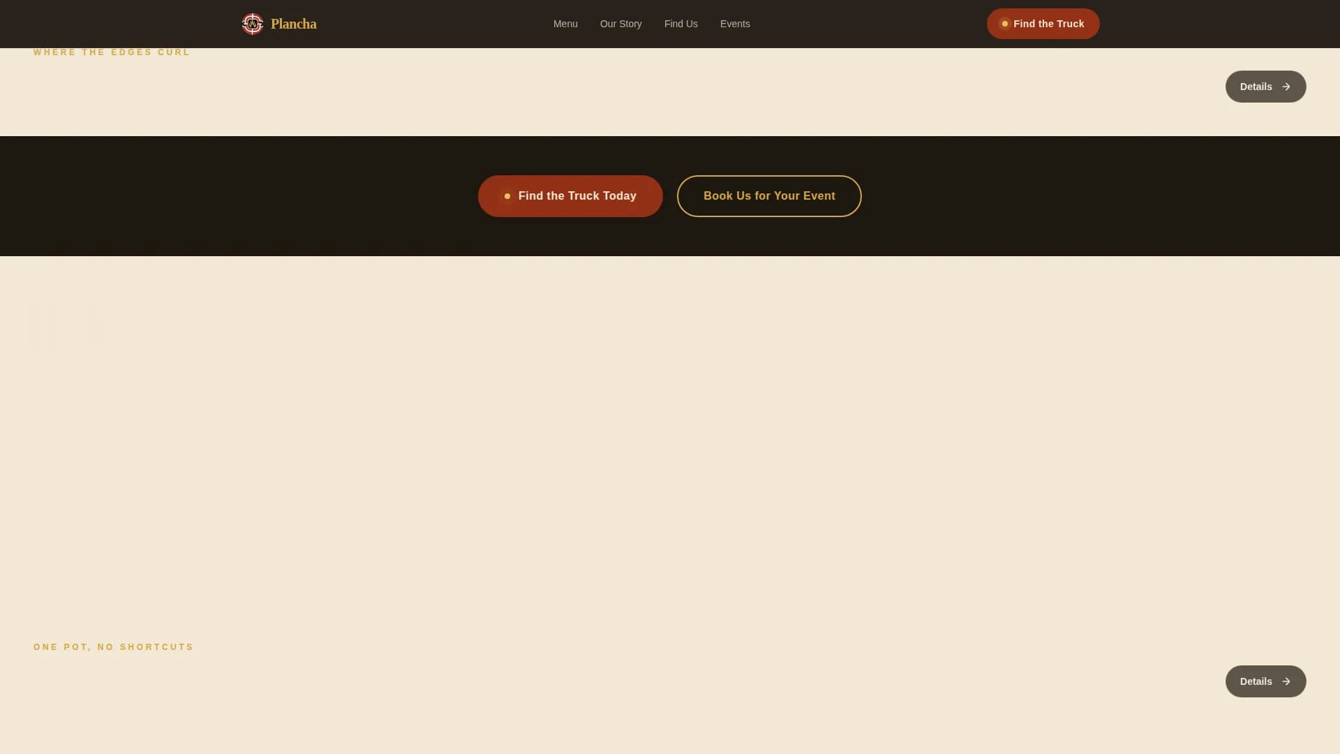 Burkinabe Cuisine Booking Website Template