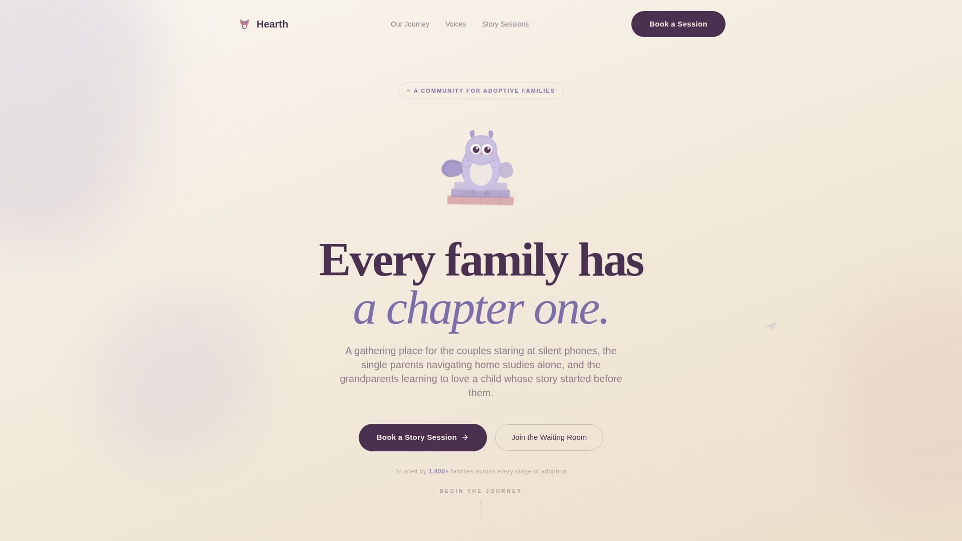 Parenting & Family Blog Booking Website Template