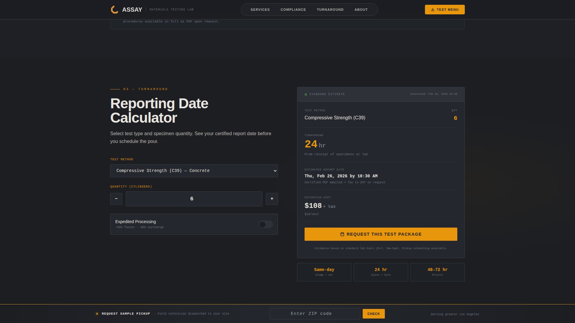 Assay - Precision Construction Landing Page Template