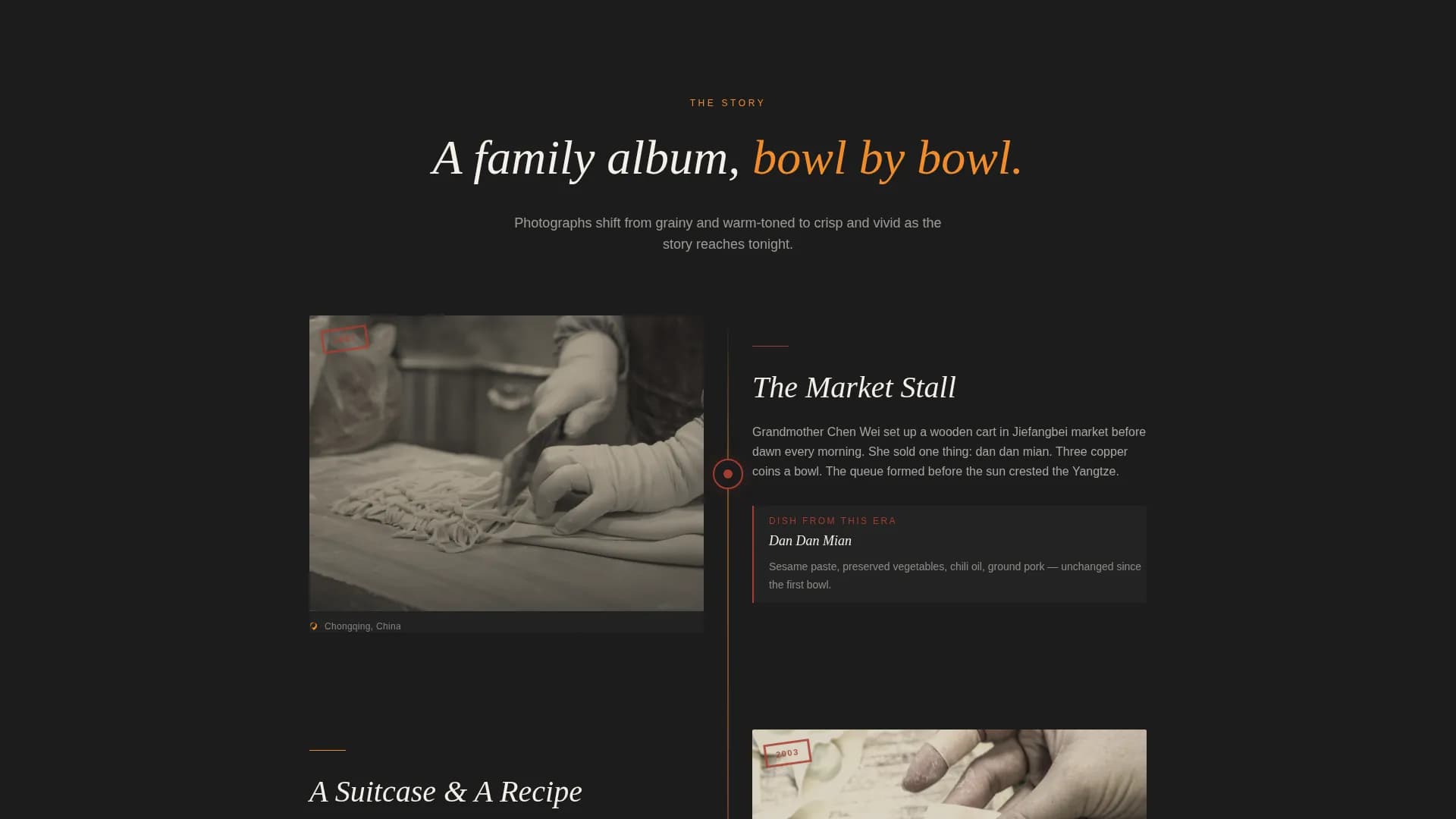 Chinese Cuisine & Dining Specialist Professional Website Template