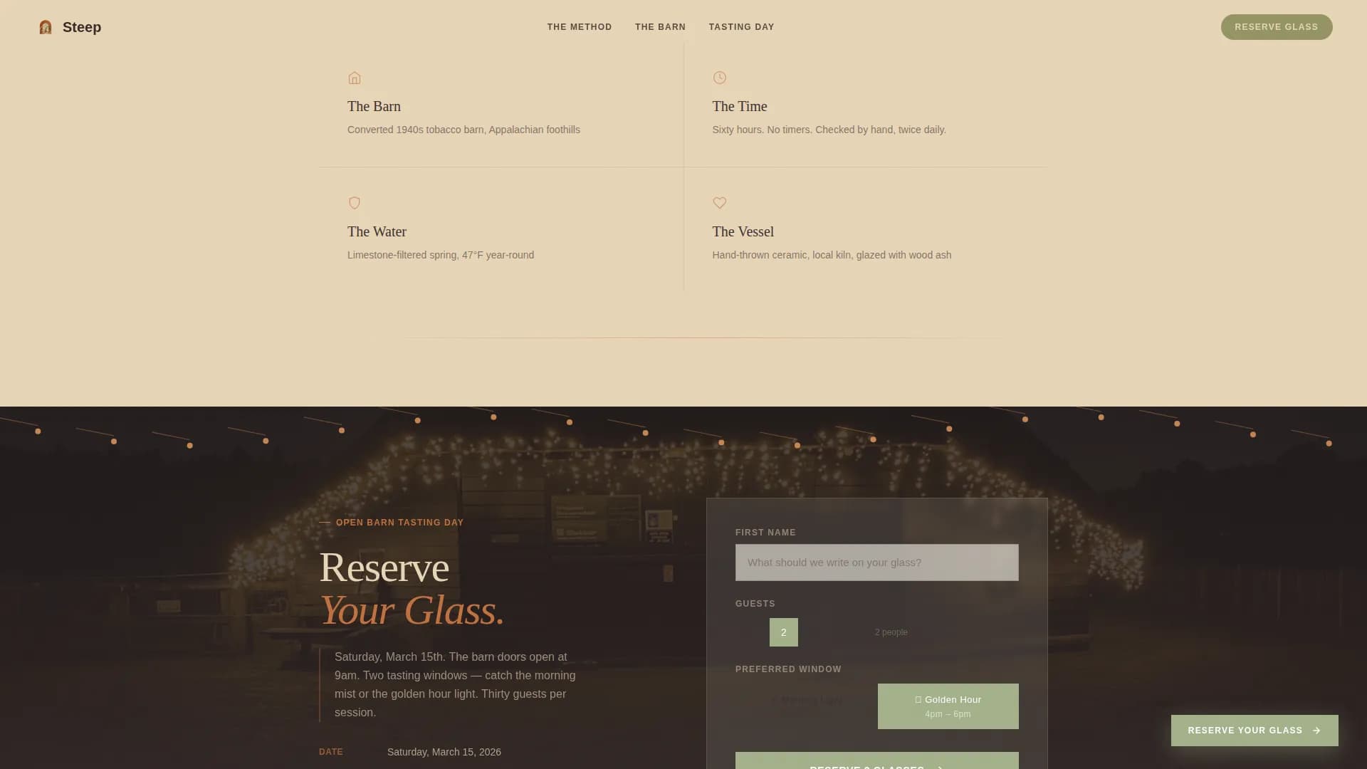 Coffee Roaster & Specialty Coffee Professional Website Template