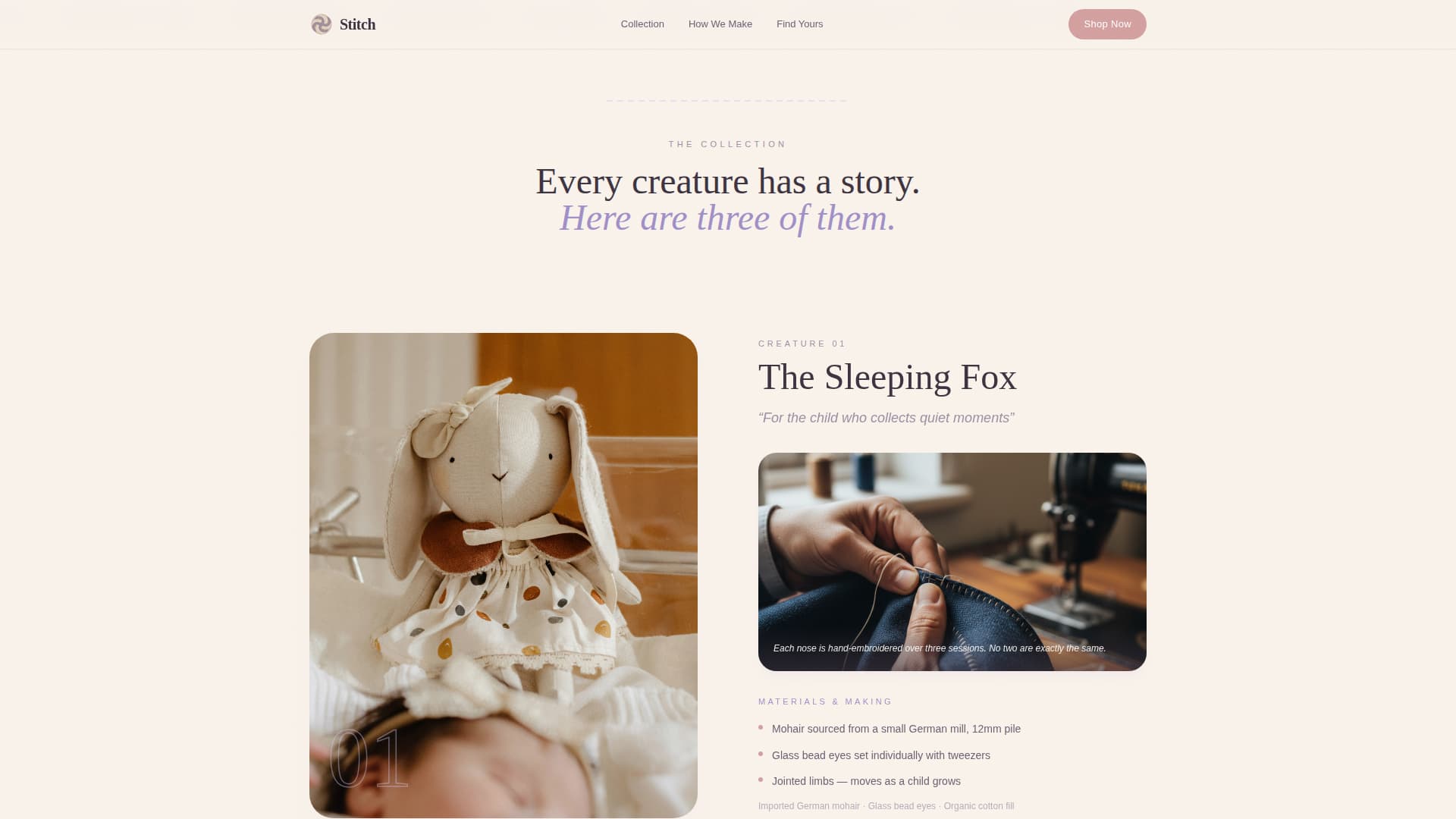 Toy & Baby Products Brand Professional Website Template