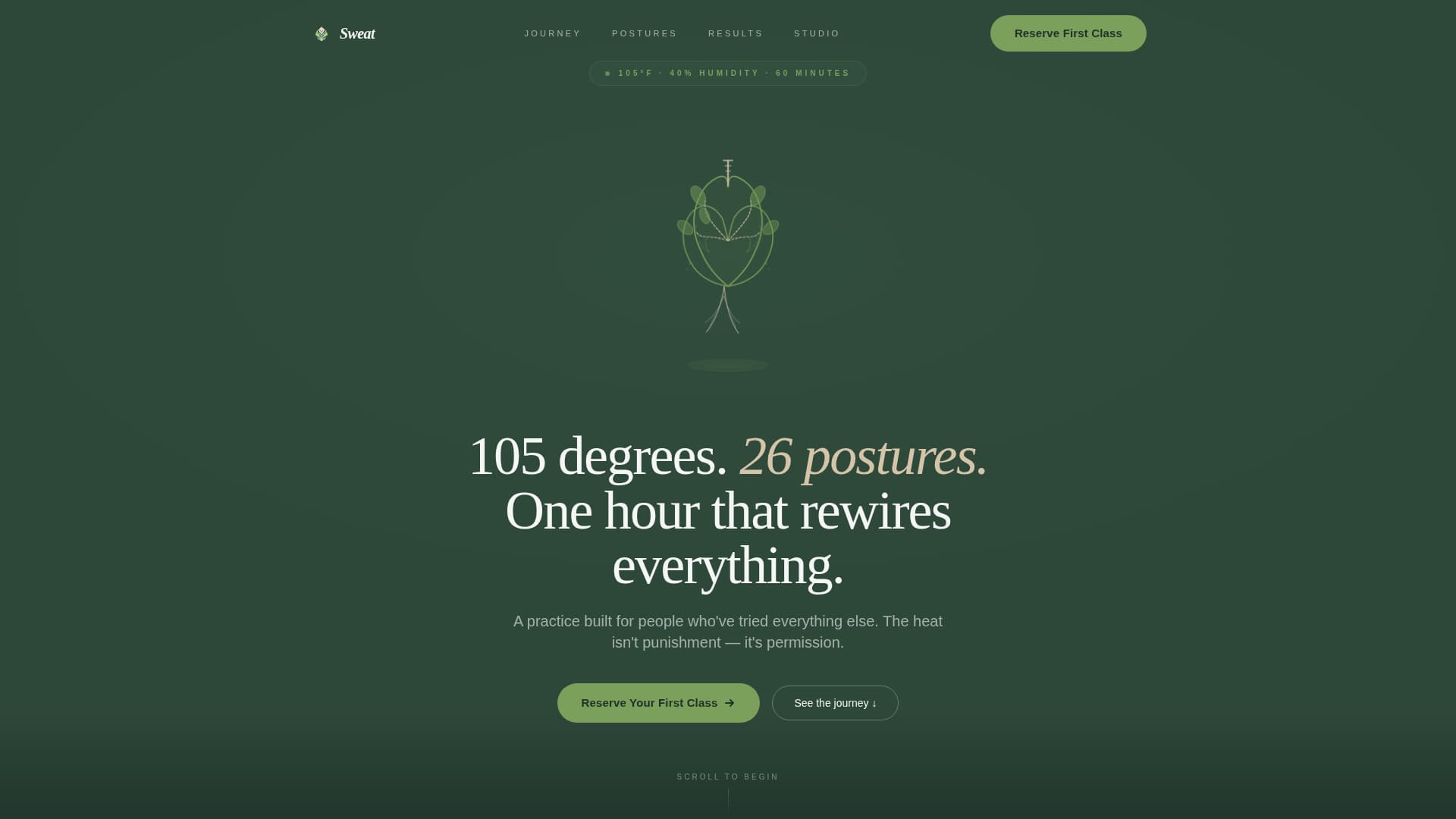 Wellness Modalities Booking Website Template