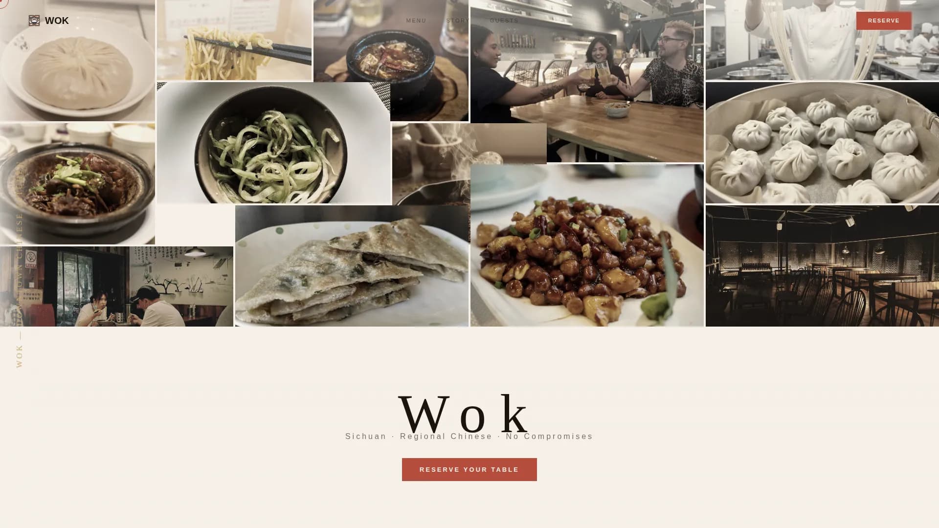 Restaurant & Dining Advanced Booking Website Template