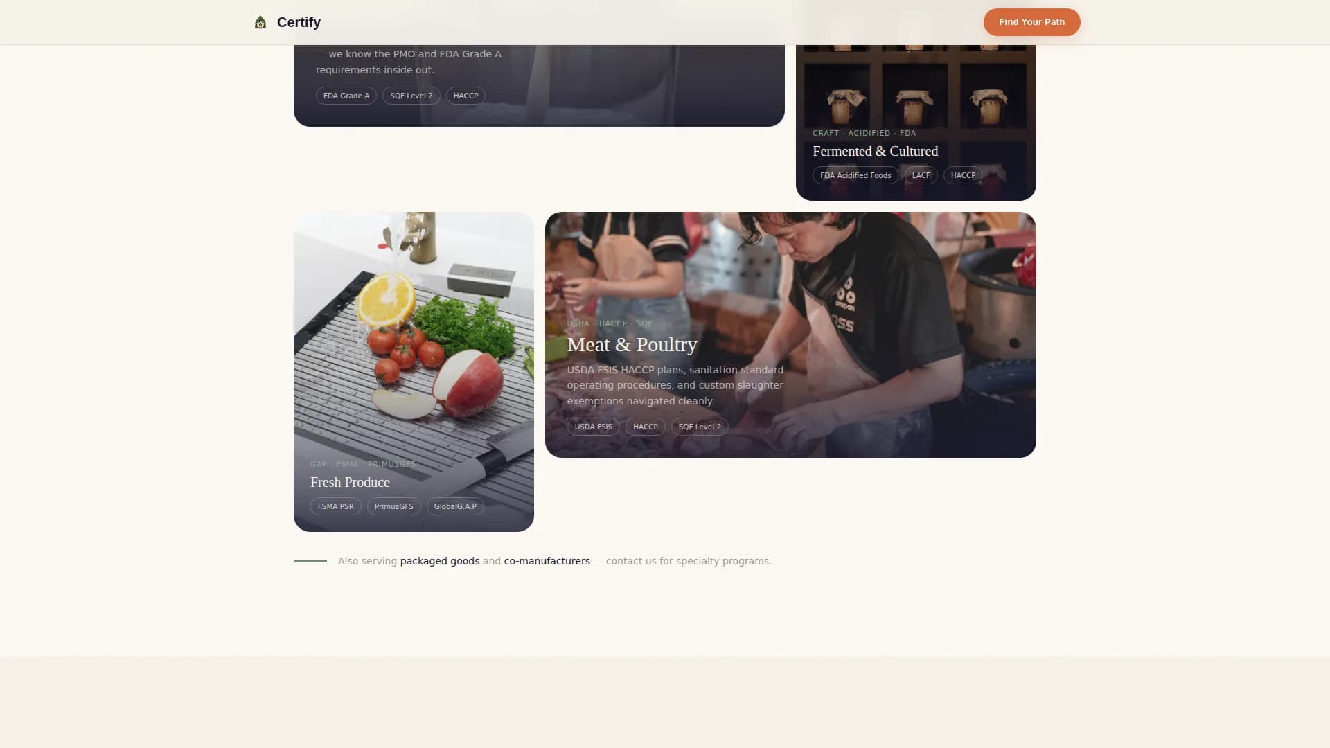 Culinary School & Education Privacy Policy Website Template
