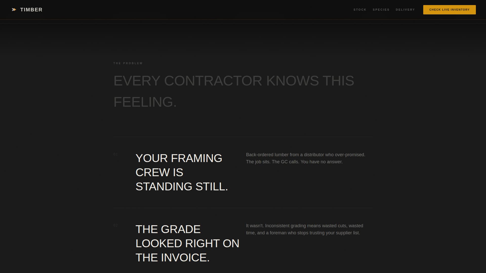 Wood Products & Professional Website Template
