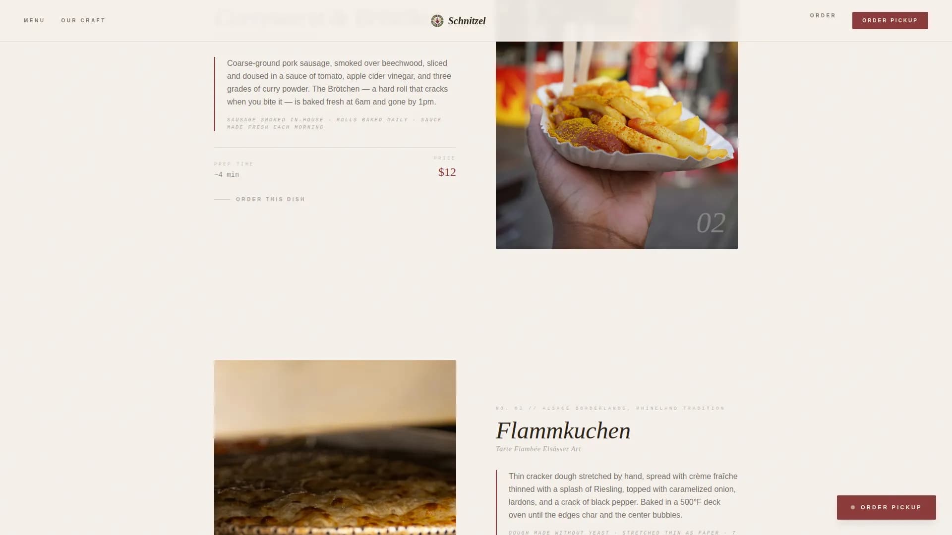 Schnitzel — Authentic German Landing Page Template