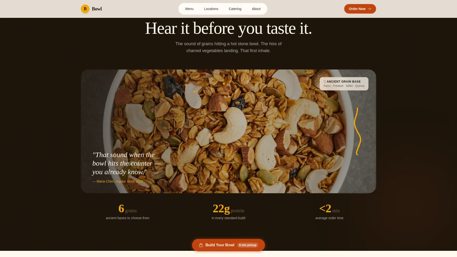 Regional & Specialty Restaurant Advanced Professional Website Template
