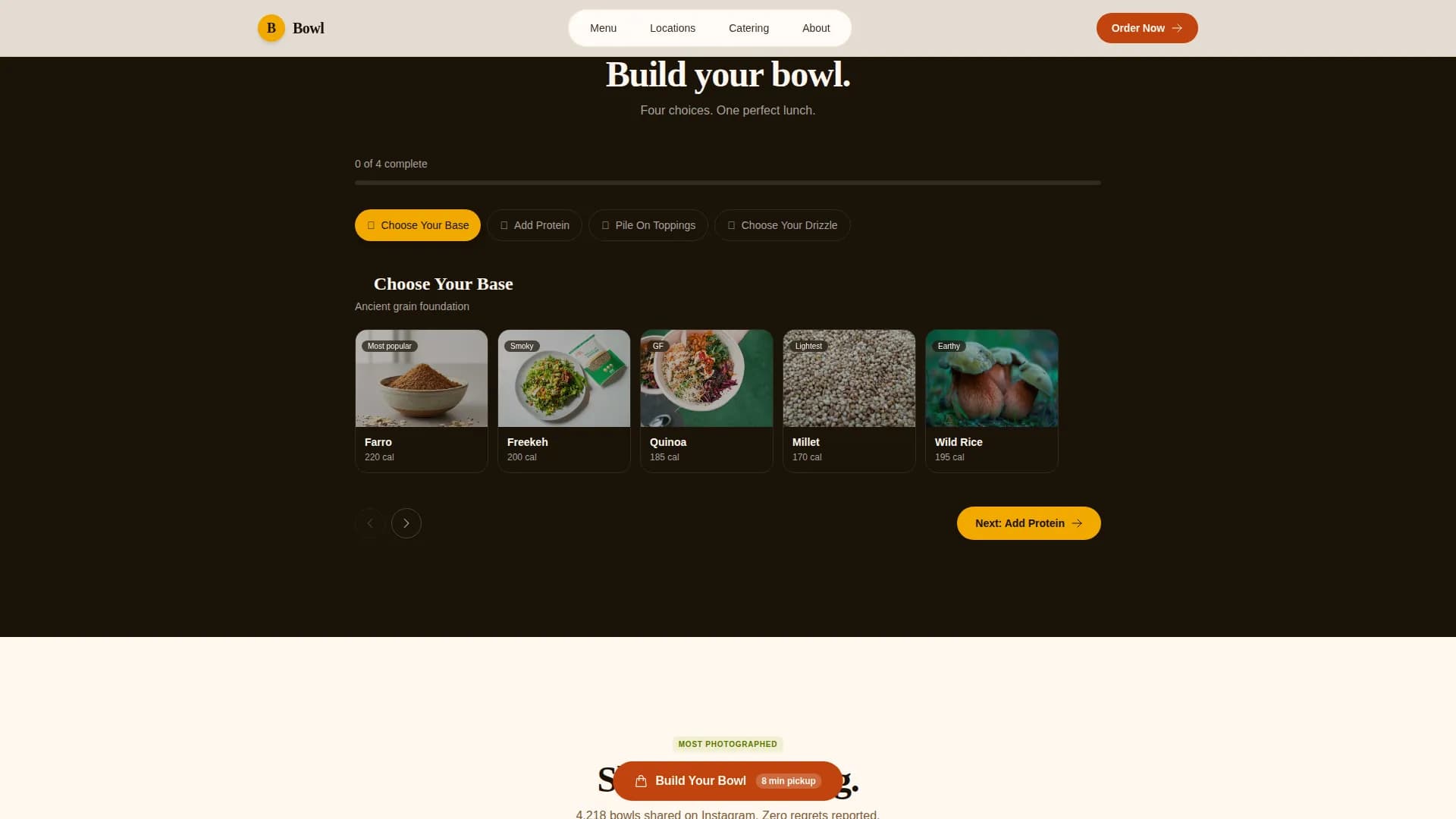 Regional & Specialty Restaurant Advanced Professional Website Template