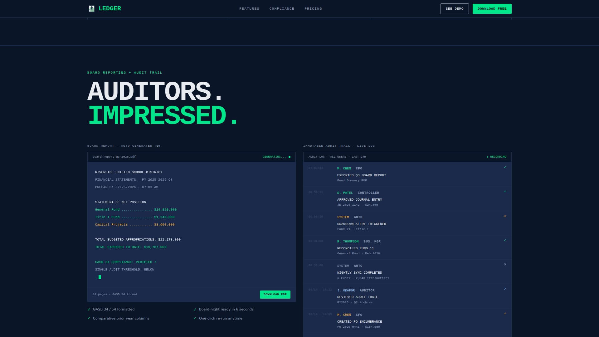 Education Software Education Website Template