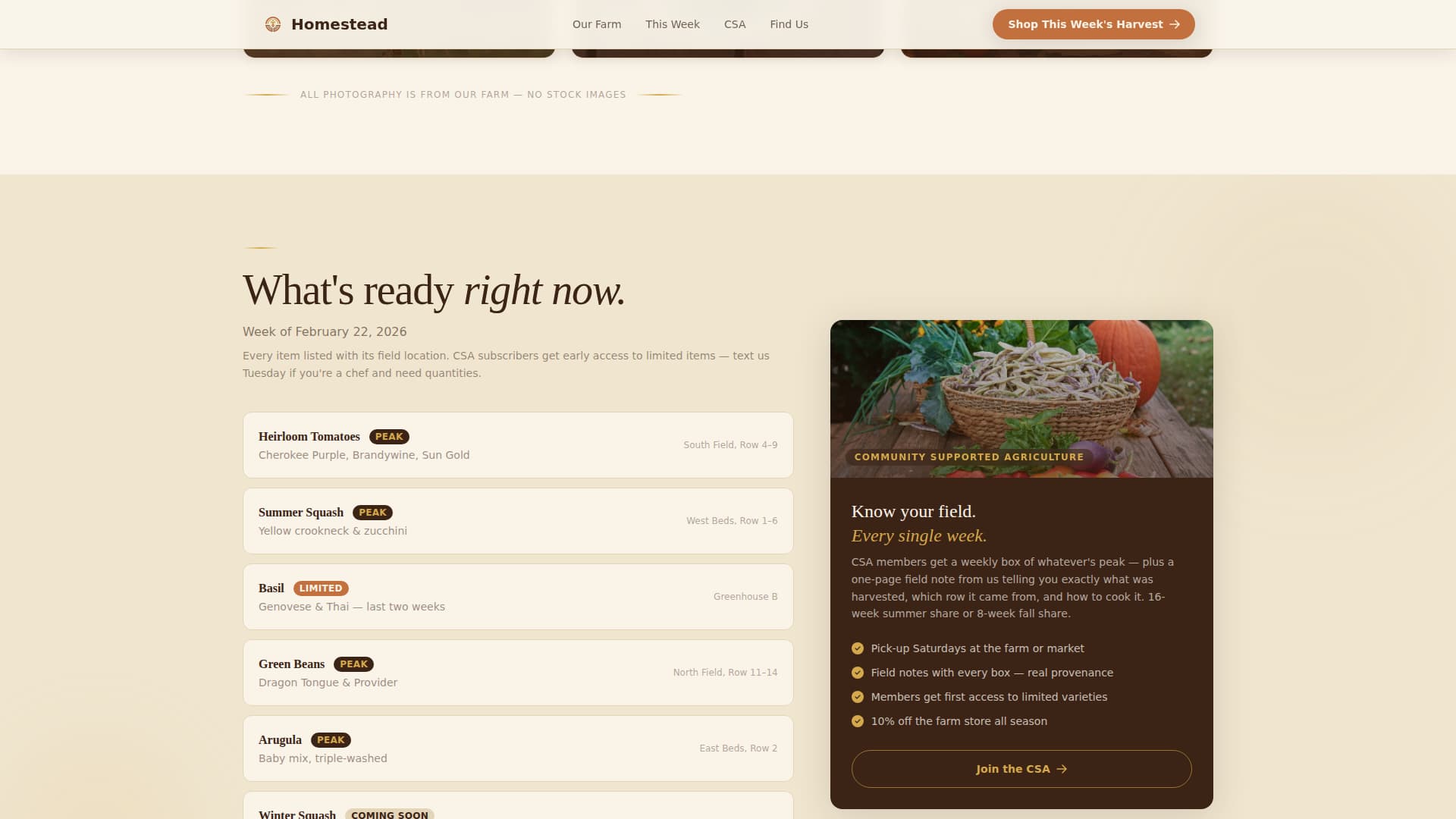 Farm & Ranch Professional Website Template