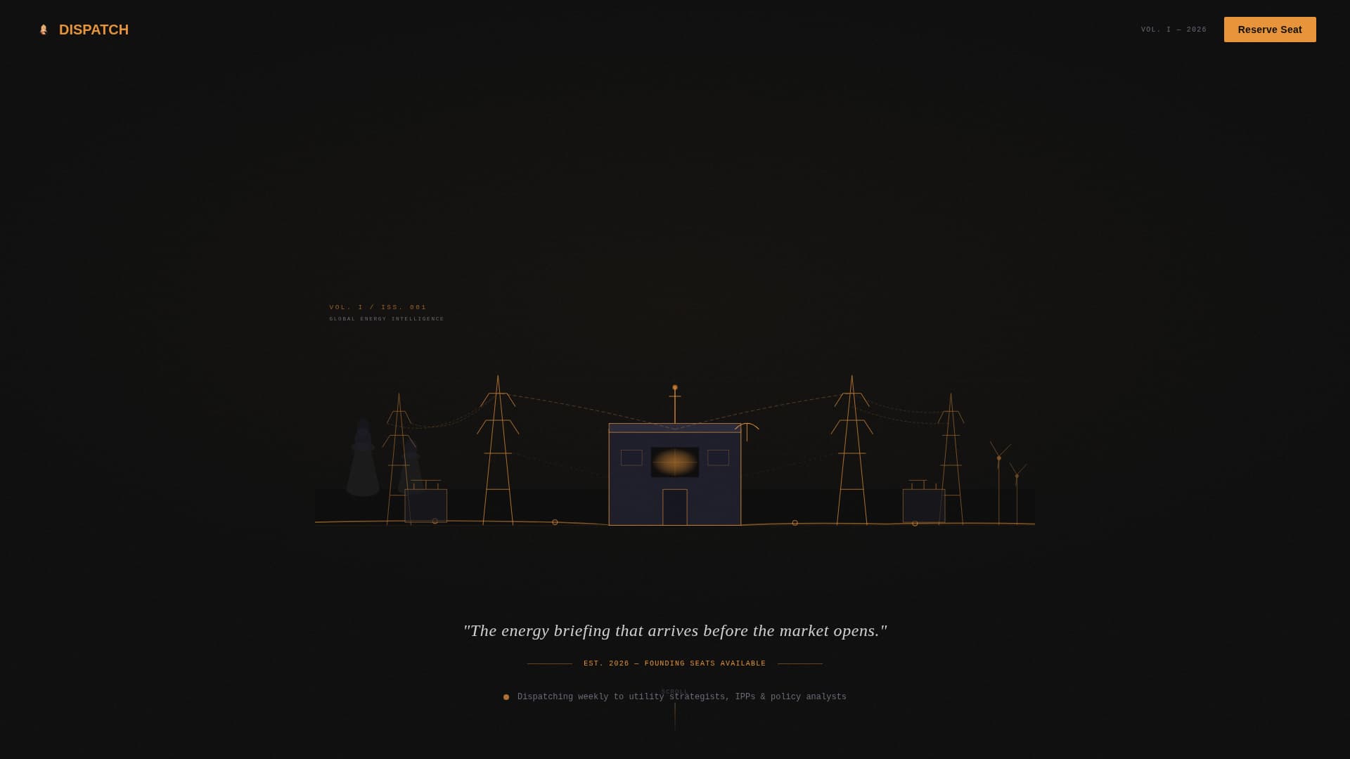 Energy Blog & Media Pre-Launch Website Template