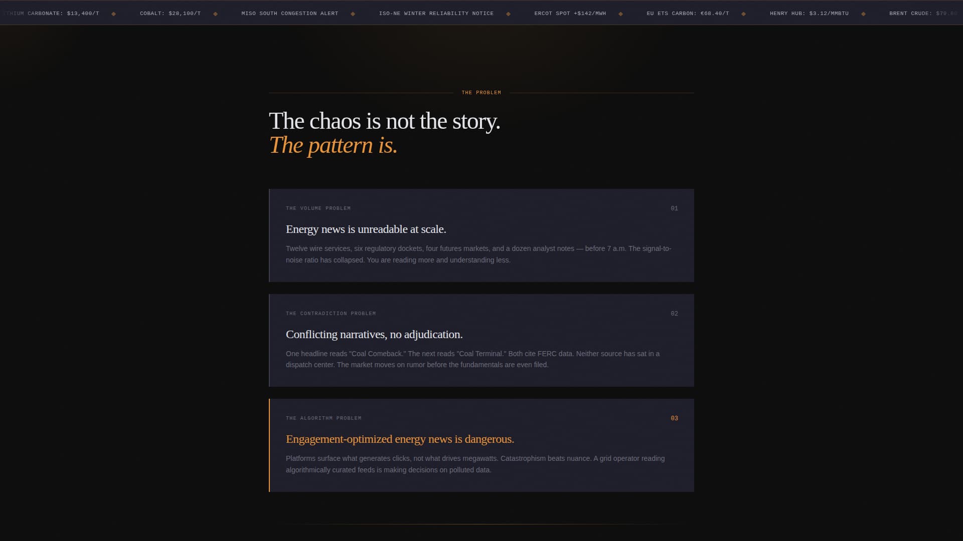 Energy Blog & Media Pre-Launch Website Template