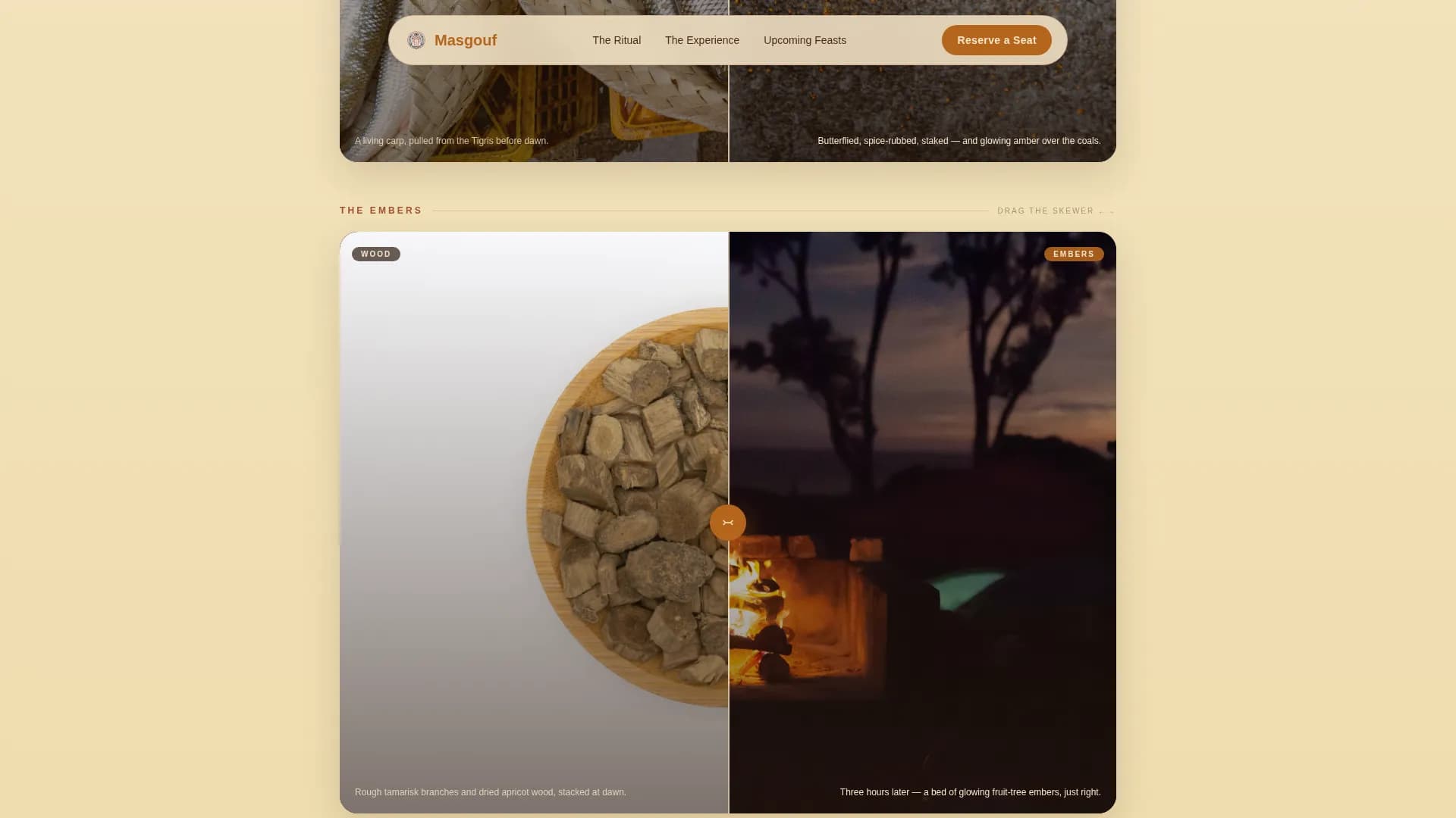 Middle Eastern Cuisine & Dining Certified Professional Website Template