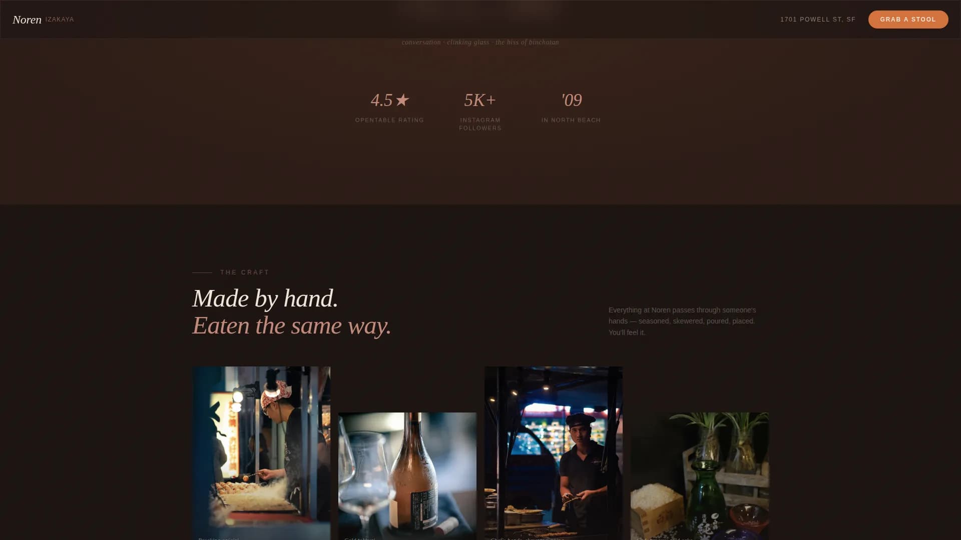 Japanese Cuisine & Dining Professional Website Template
