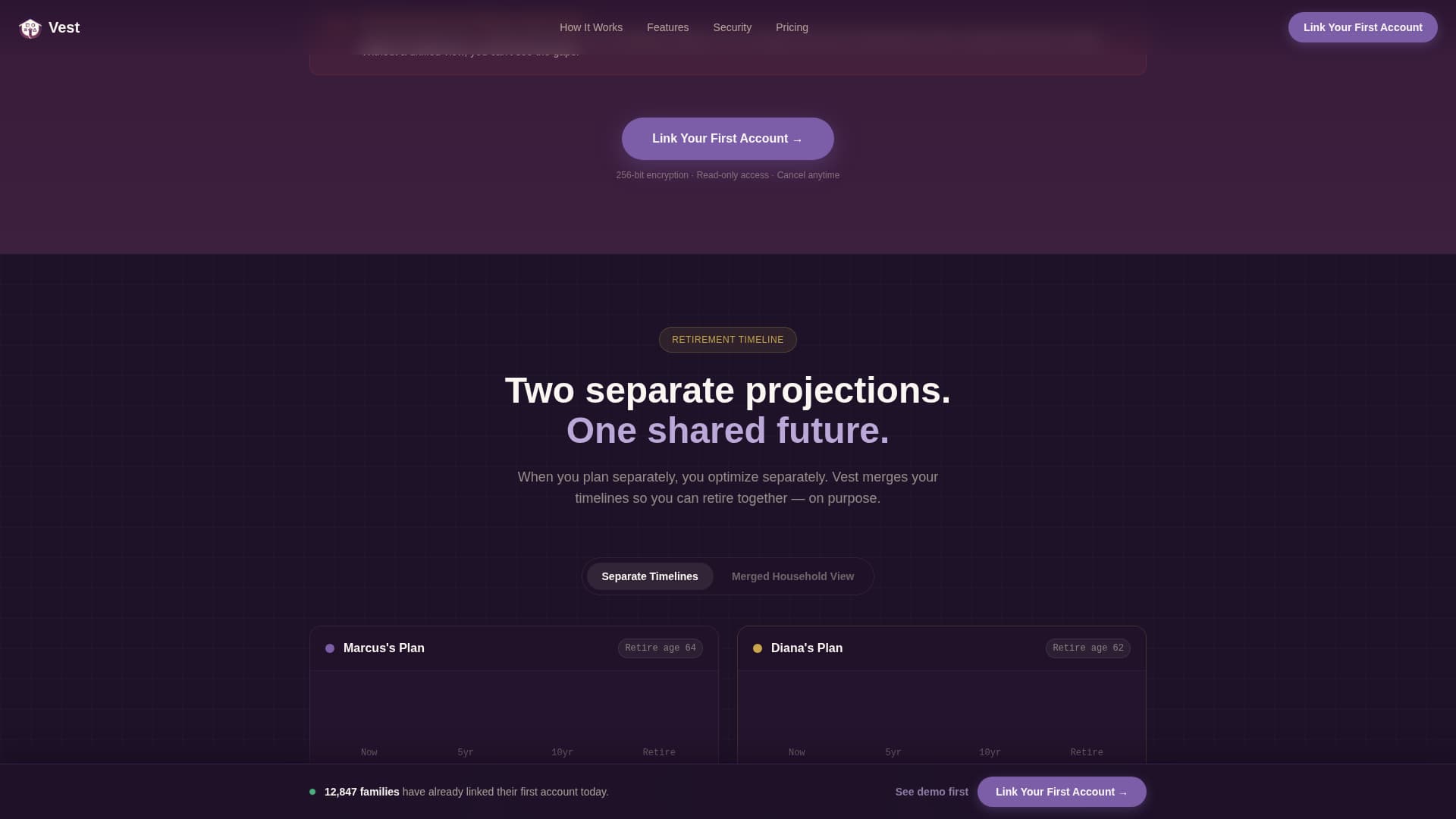 Joint & Family Finance Professional Website Template