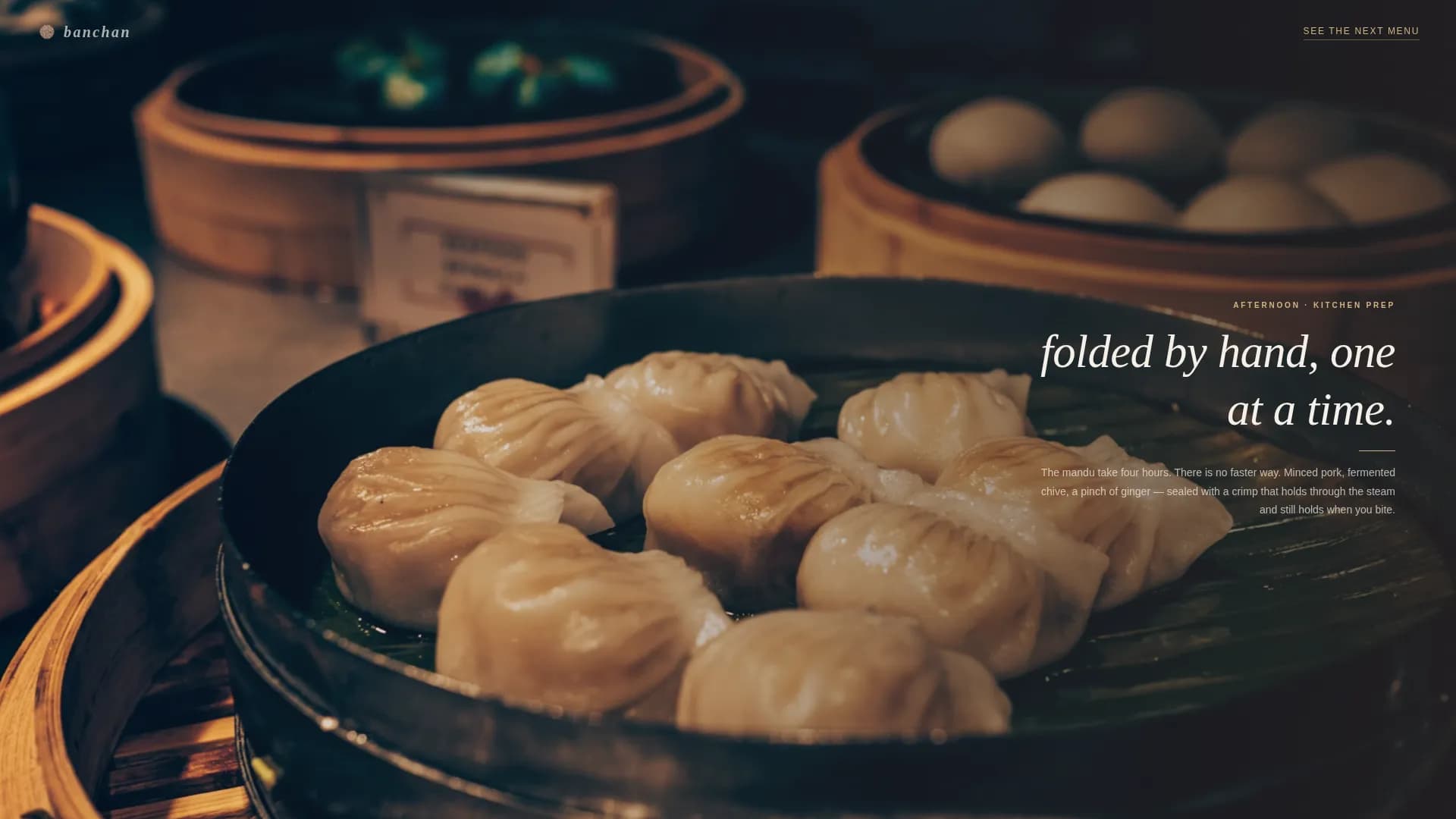Korean Dining Professional Website Template