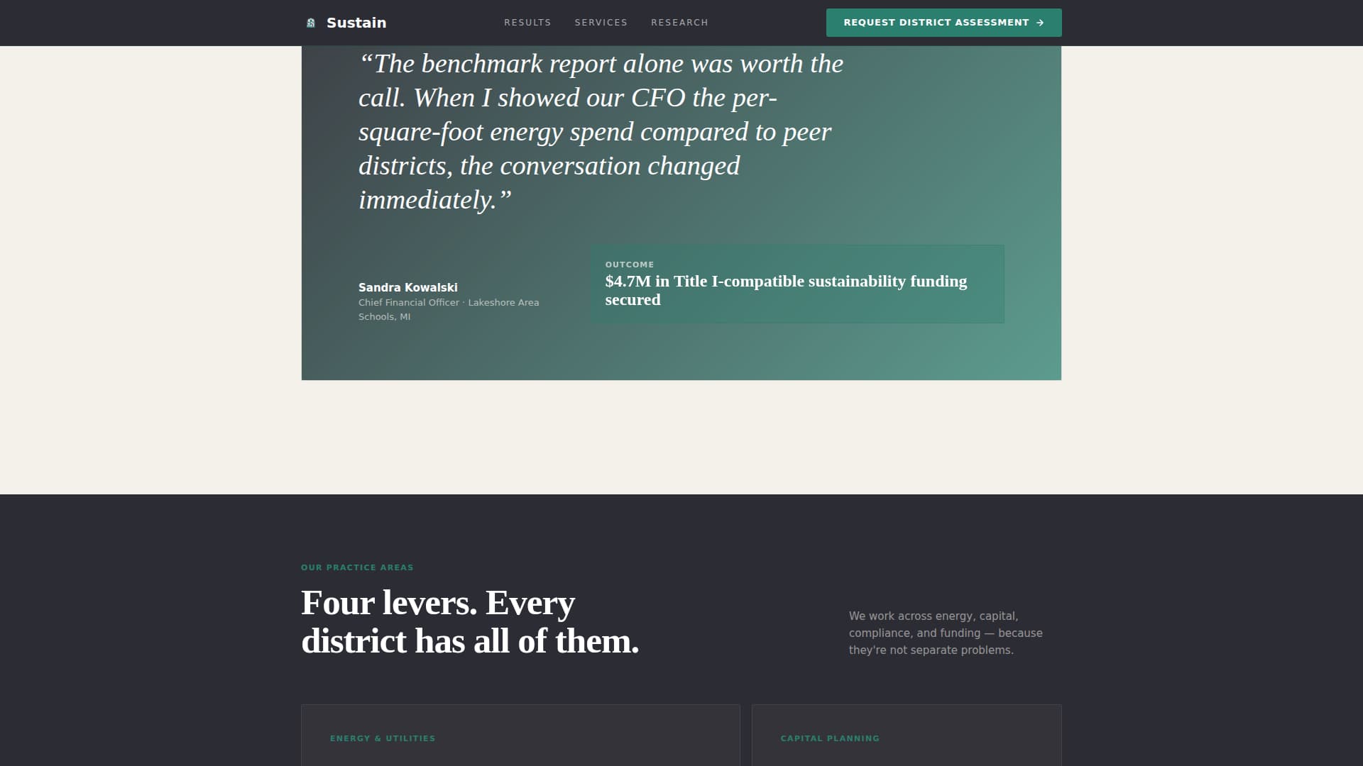 Education Consulting Reviews Website Template