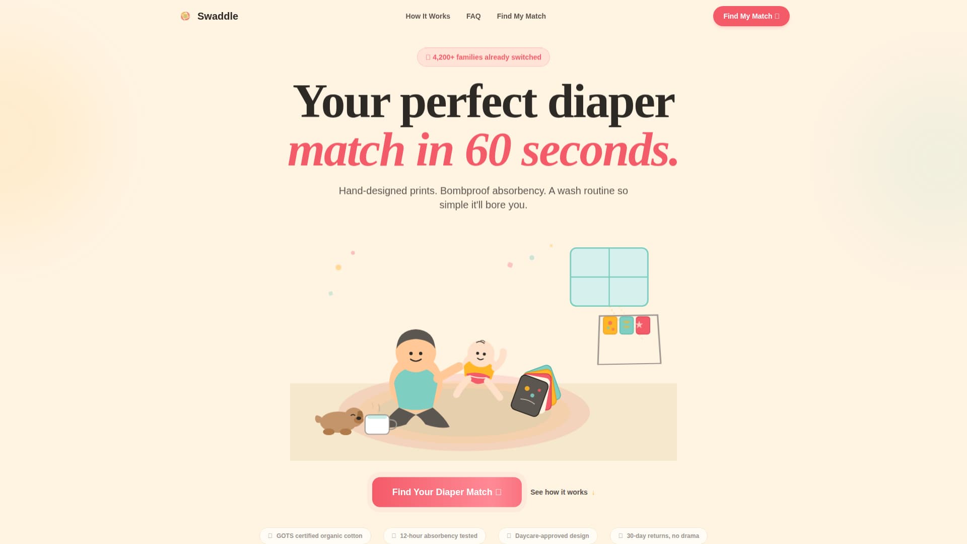 Baby & Nursery Product Professional Website Template