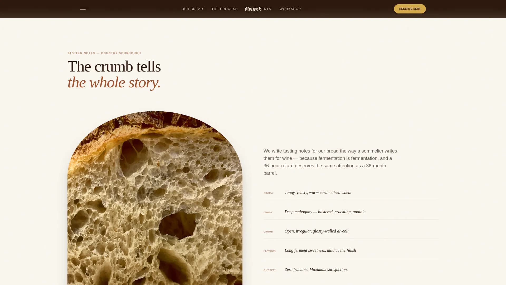 Artisan — Signature Specialty Bakery Landing Page Template