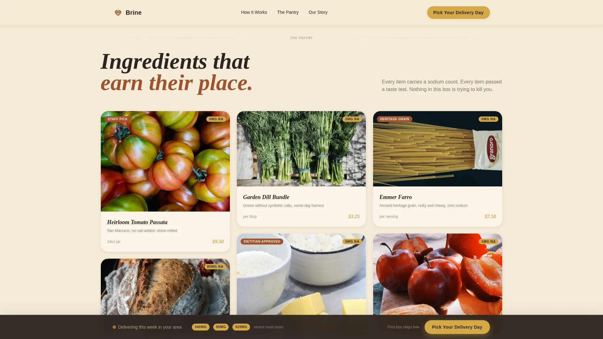 Fresh — Rapid Wellness Delivery Landing Page Template