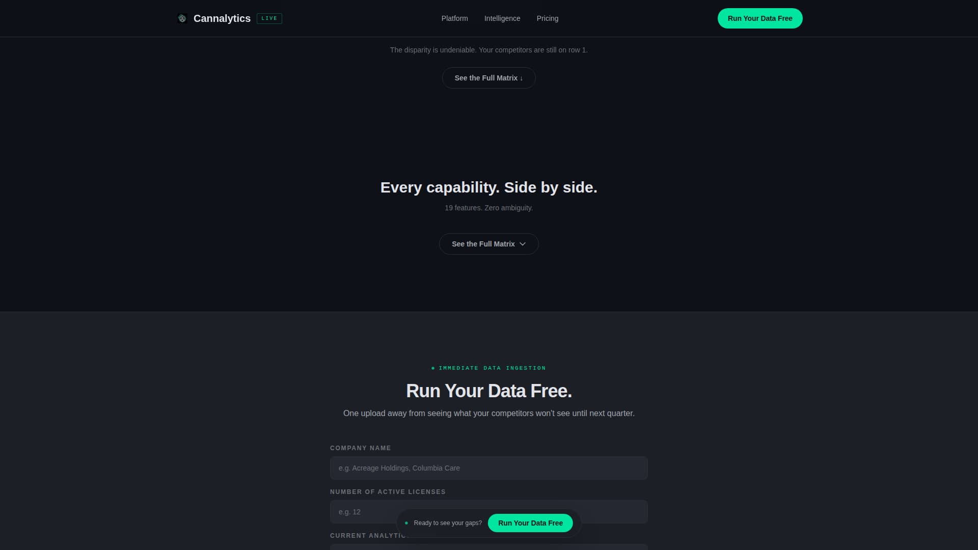 AI for Cannabis Professional Website Template