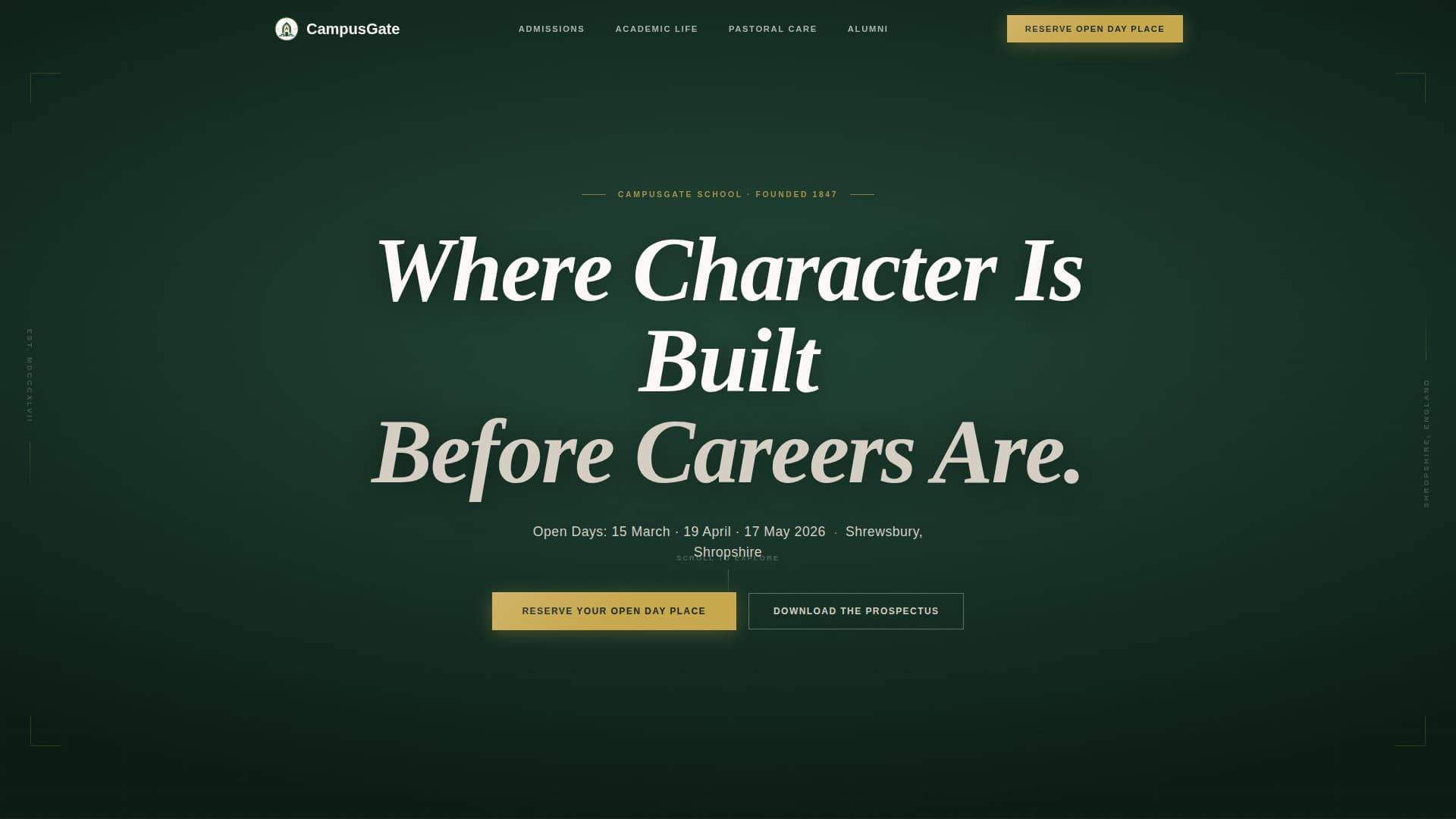 School (K-12) Professional Website Template