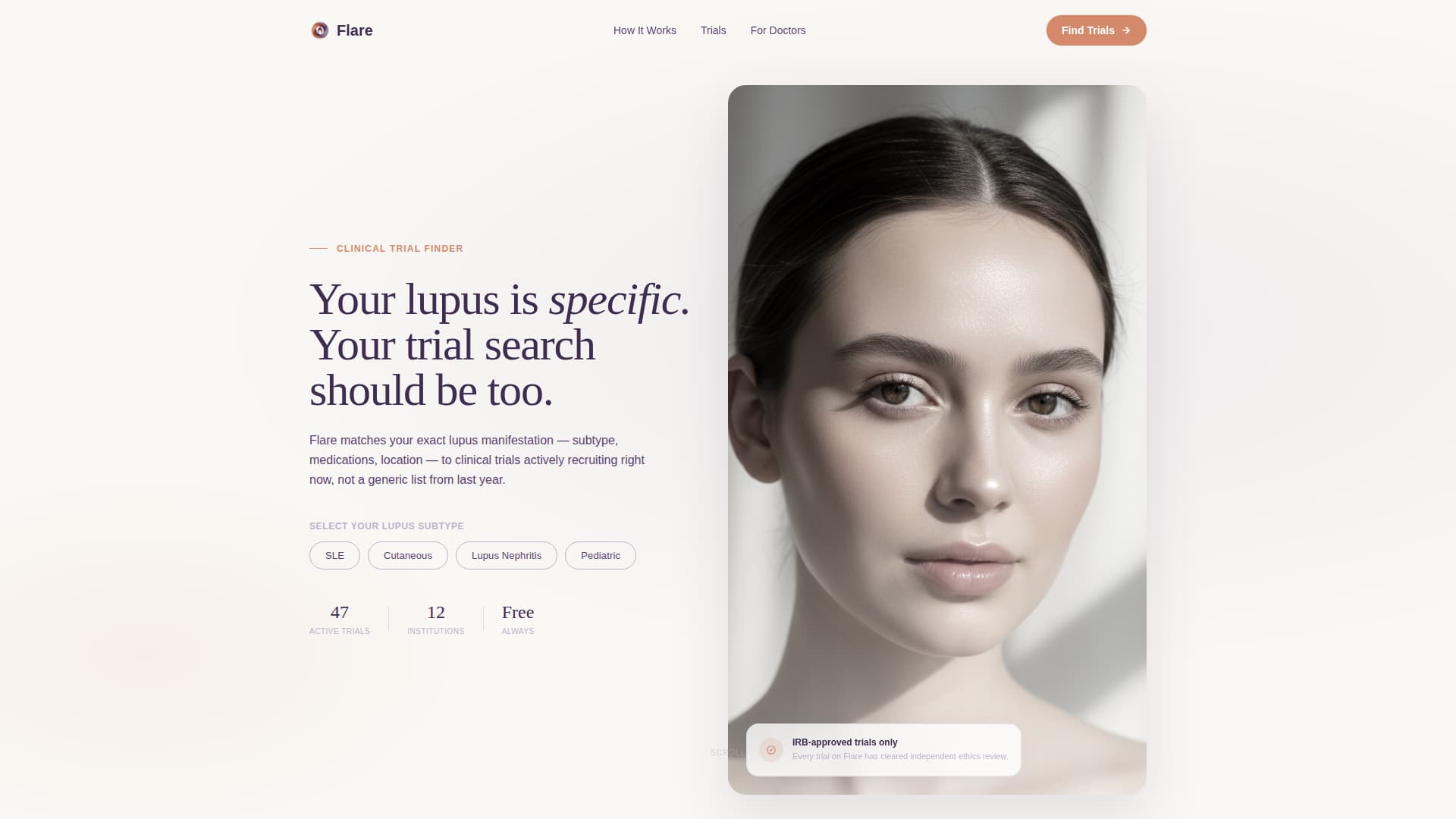Lupus Care Professional Website Template