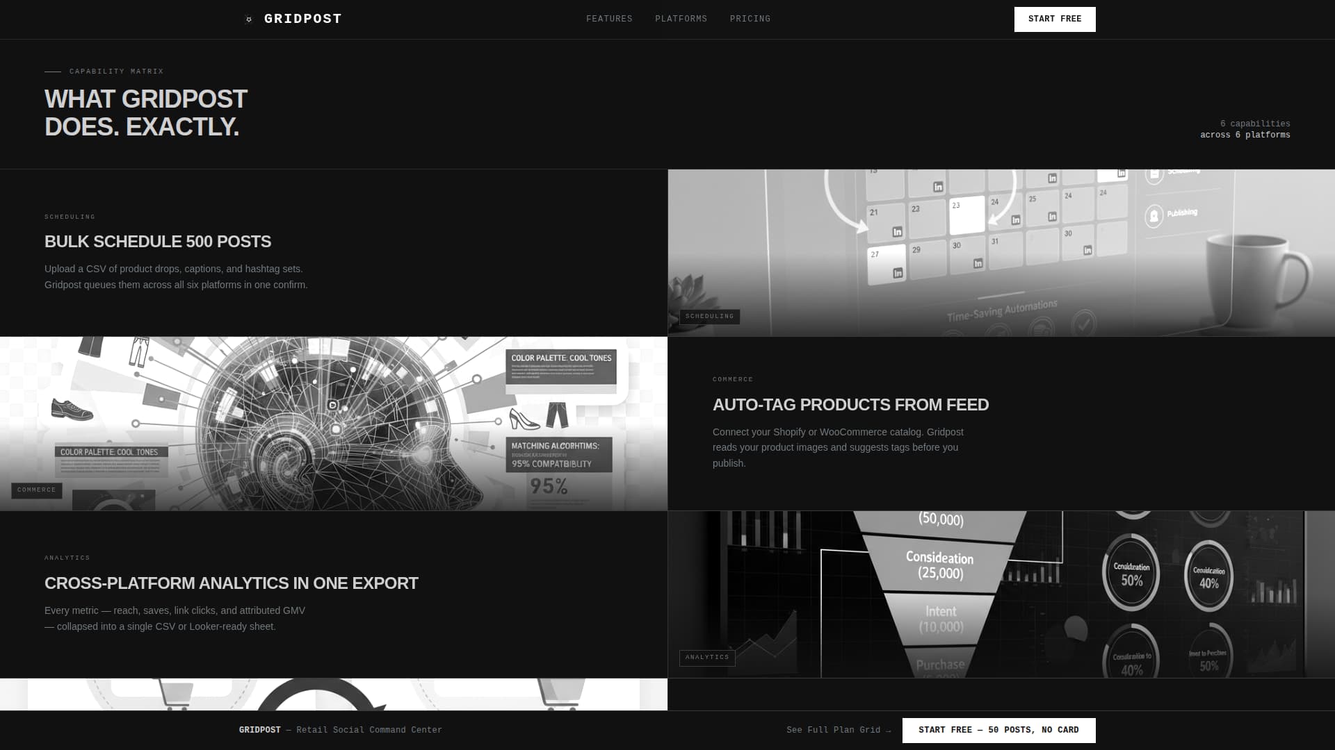 Gridpost — Omnichannel Ecommerce Platform Landing Page Template
