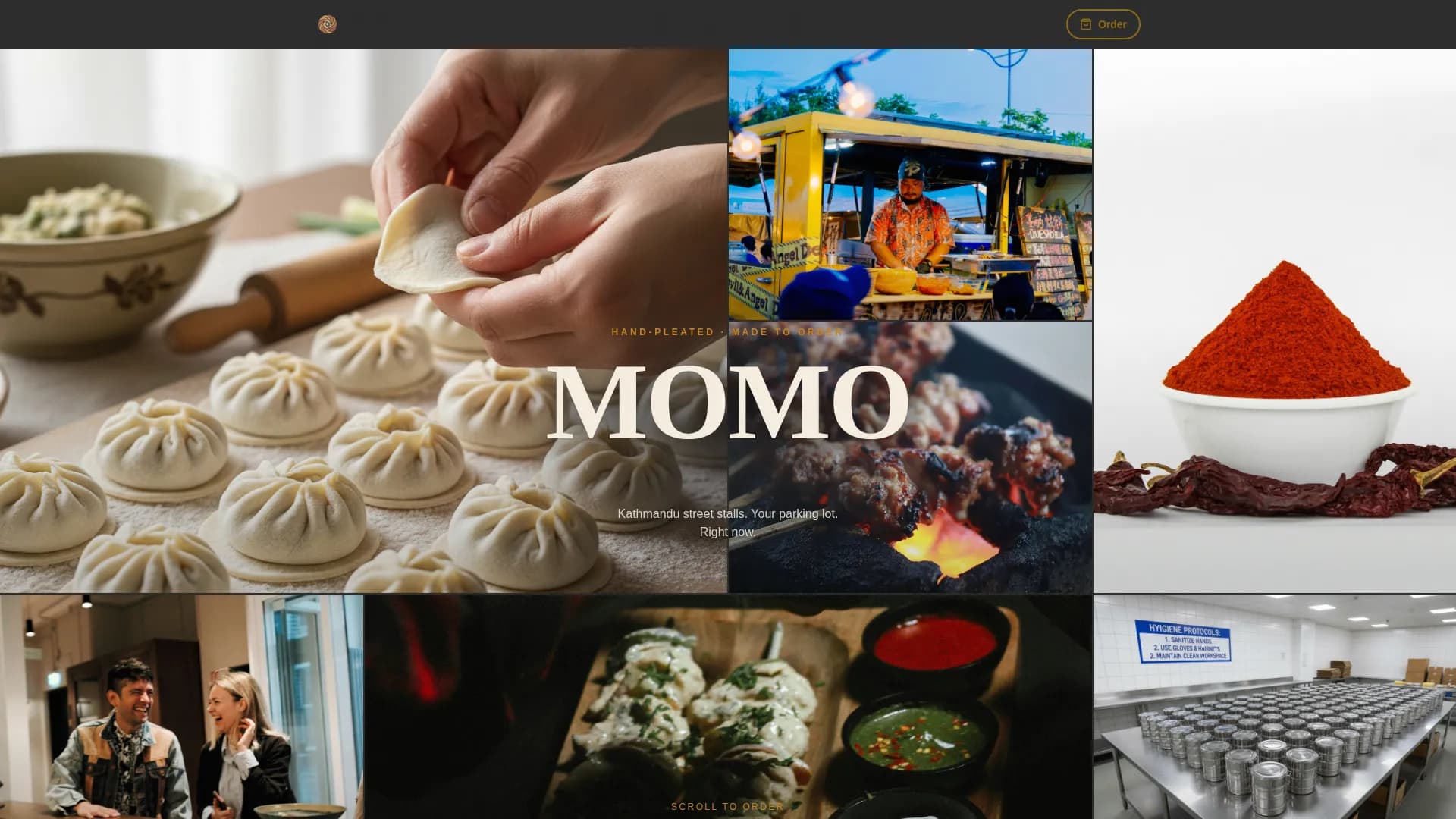 Nepalese Cuisine Professional Website Template