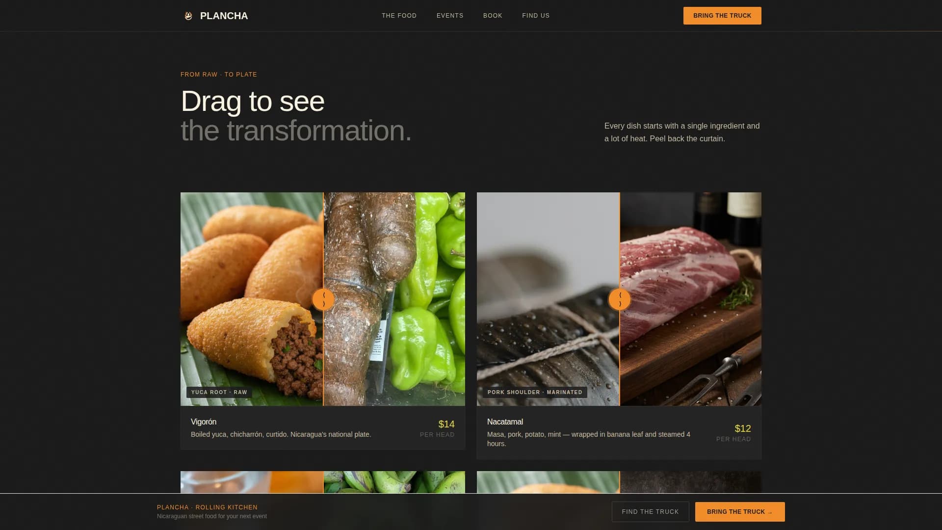 Tagine — Warm Artisan North African Restaurant Landing Page Template