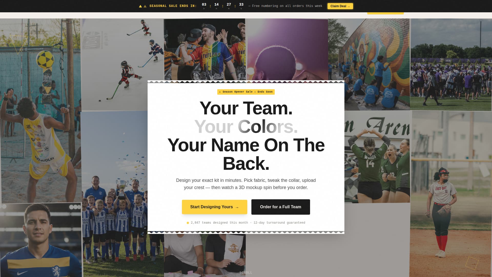 Niche & Artisan Products Professional Website Template