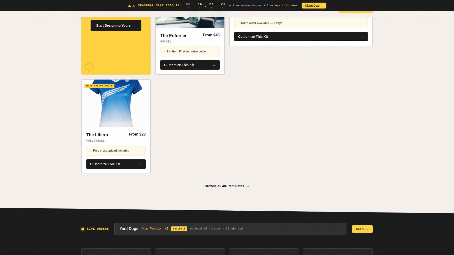 Niche & Artisan Products Professional Website Template