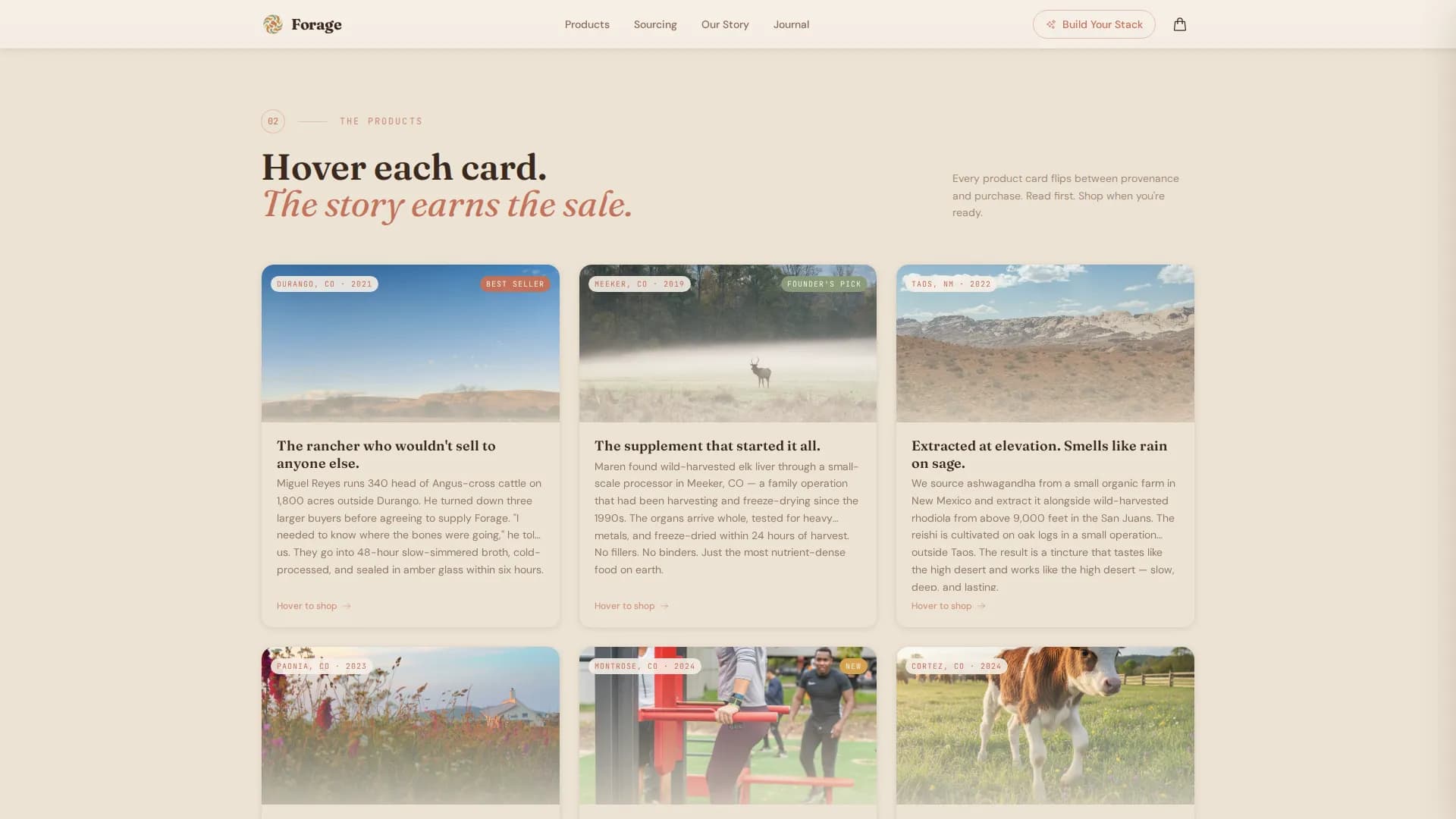 Vitalize — Ancestral Supplement Landing Page Template