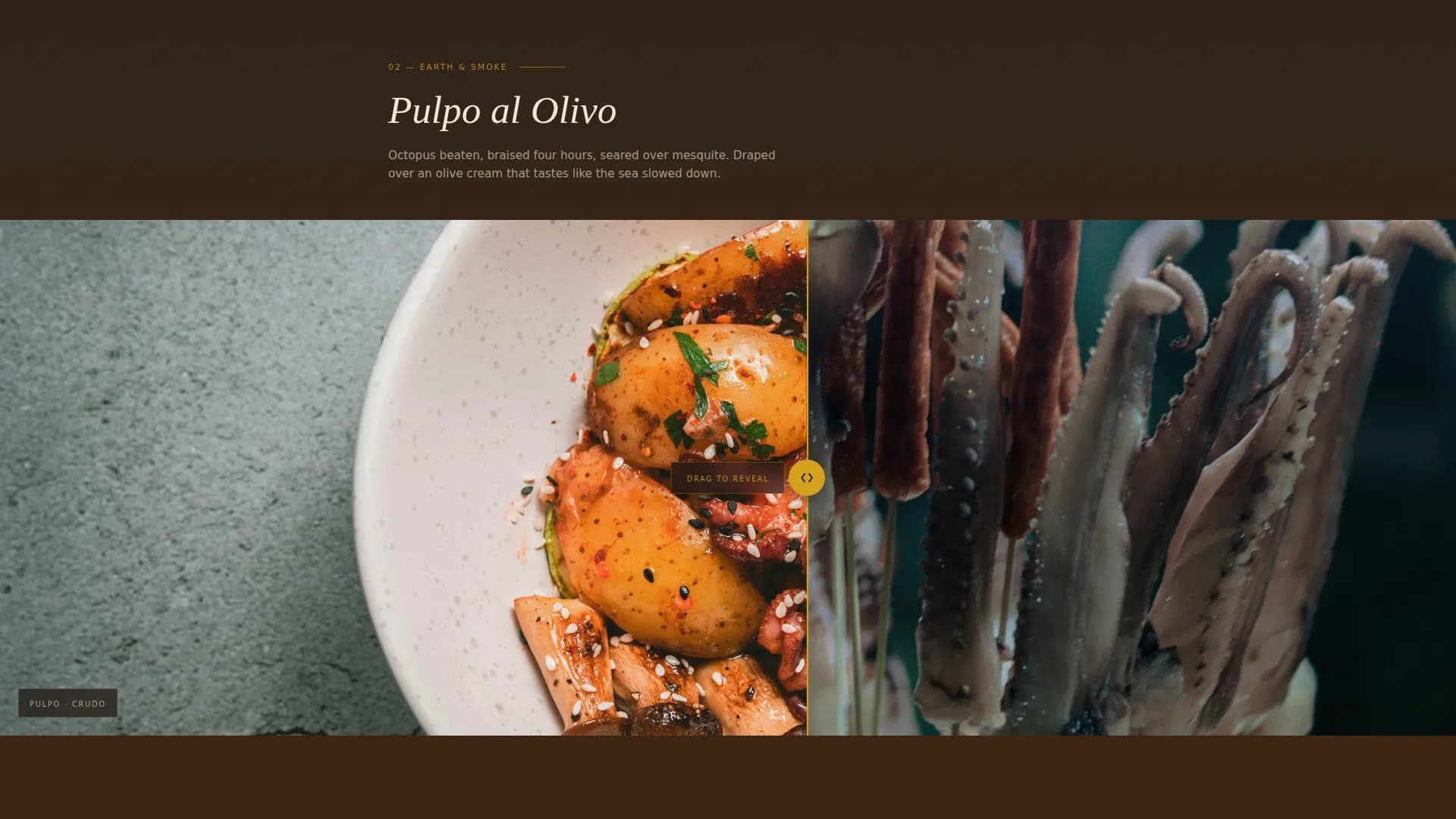 Criollo — Refined Peruvian Experience Landing Page Template