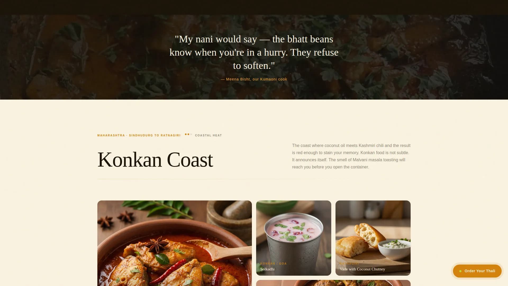 Plancha — Rustic Regional Kitchen Landing Page Template