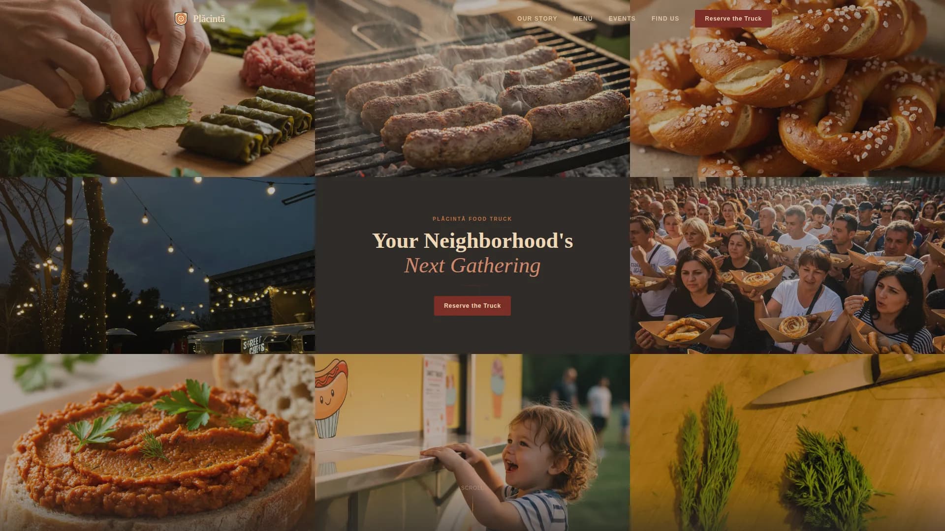 Carpati — Artisan Romanian Dining Landing Page Template