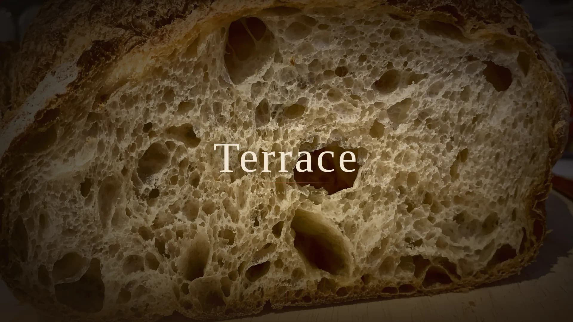 Terrace - Agrarian Rooftop Restaurant Landing Page Template