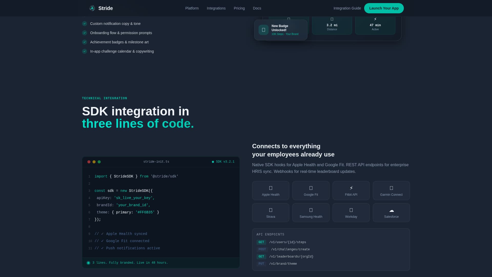 Velocity — Dynamic Fitness App Landing Page Template