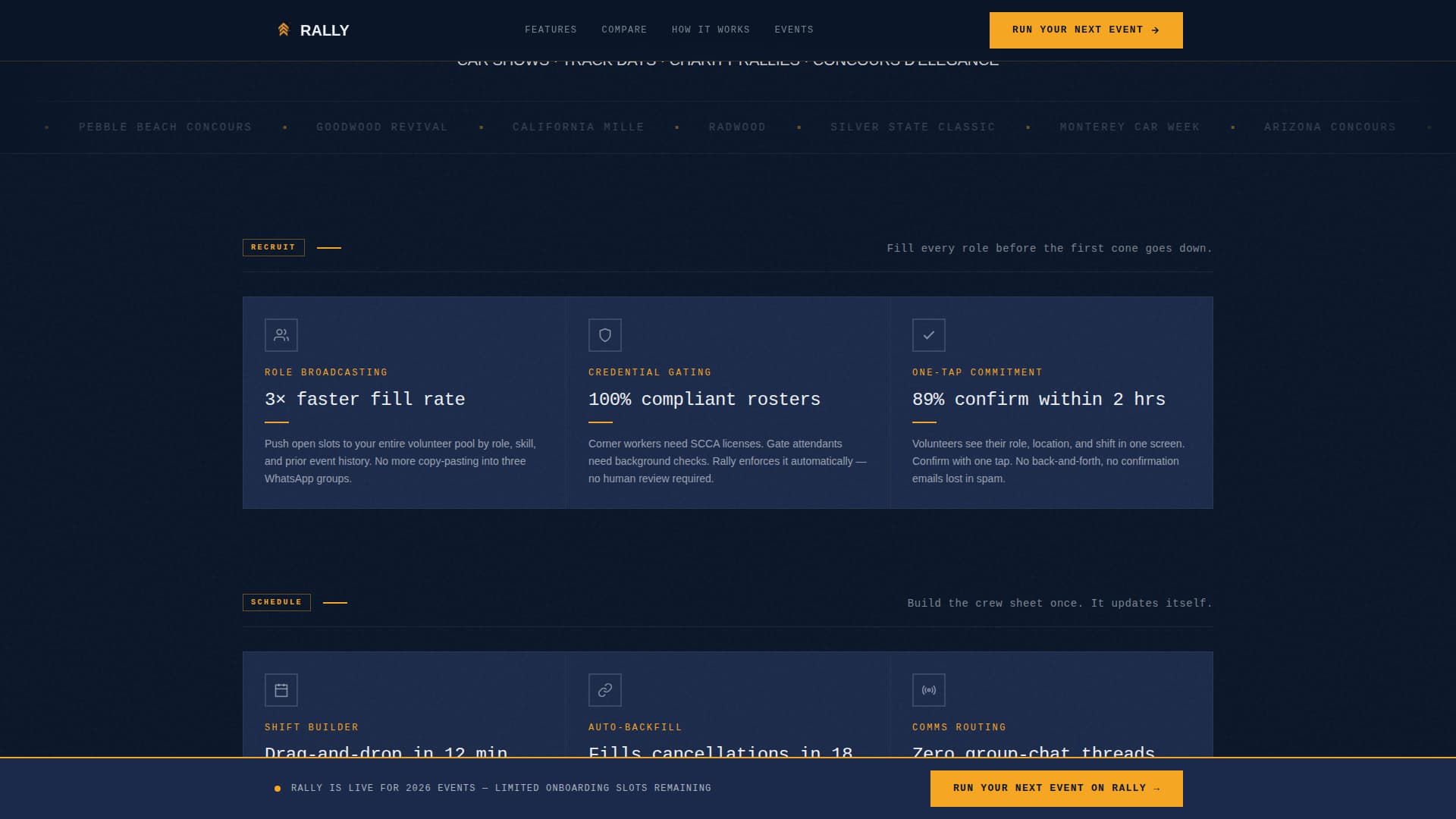Automotive Software Booking Website Template