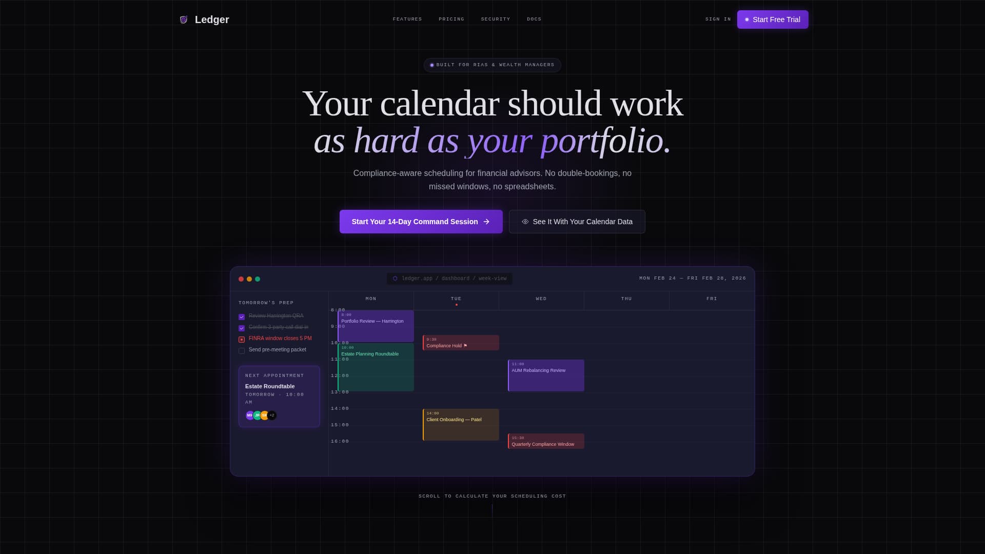 Financial - Highconverting Services Landing Page Template