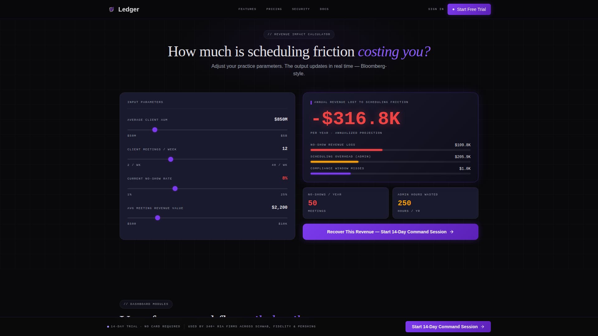 Financial - Highconverting Services Landing Page Template