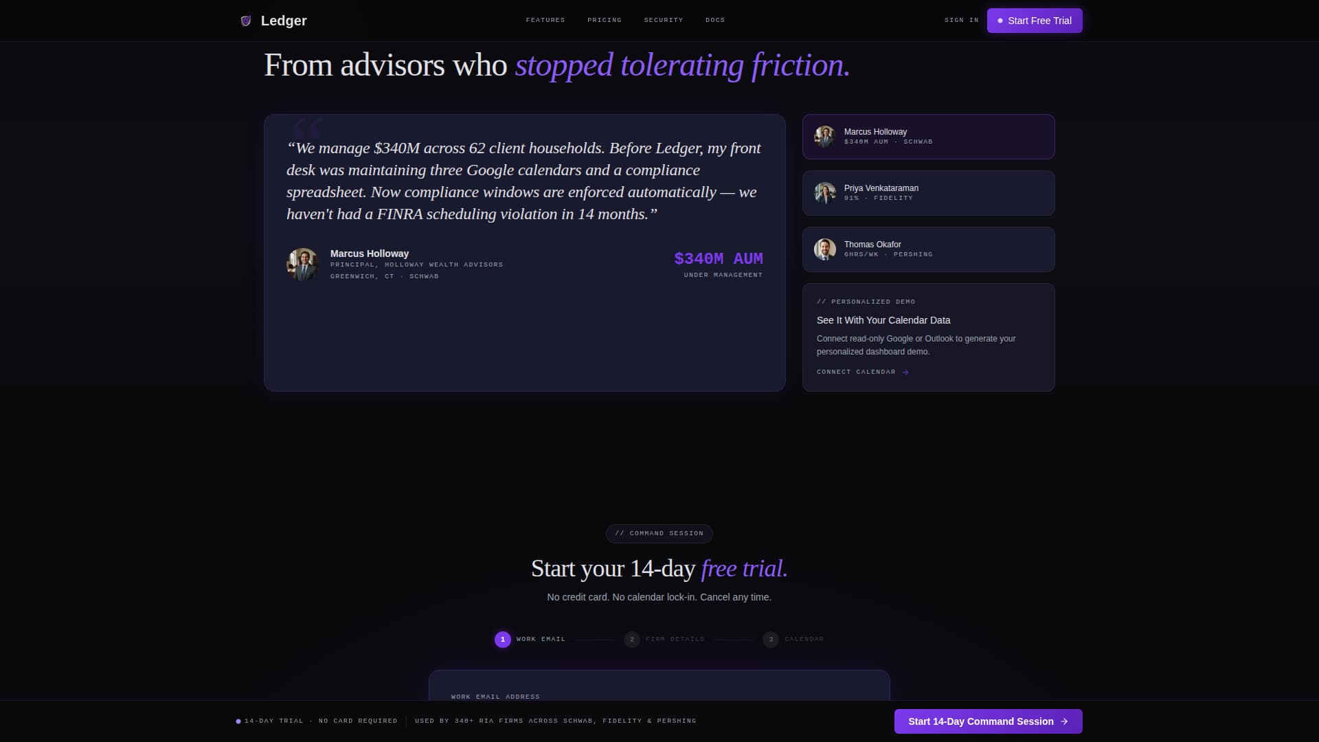 Financial - Highconverting Services Landing Page Template