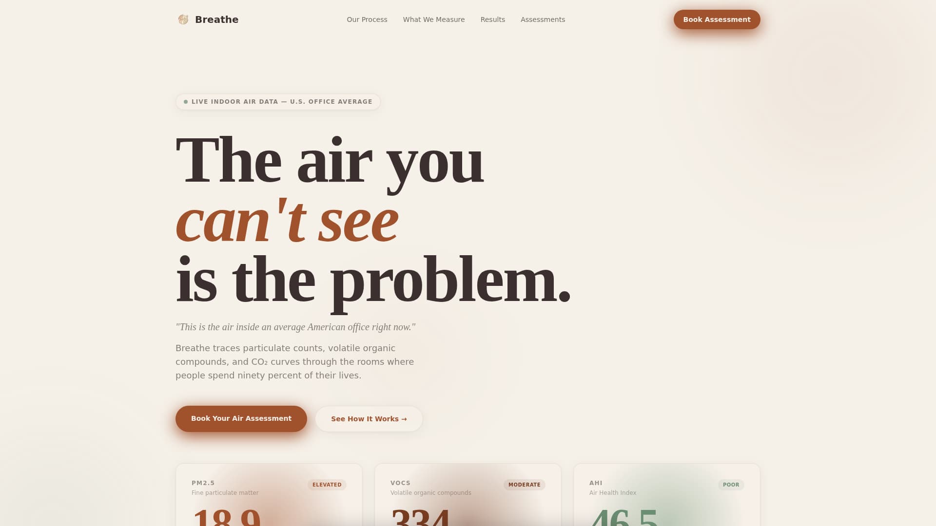 Environmental Consulting Booking Website Template